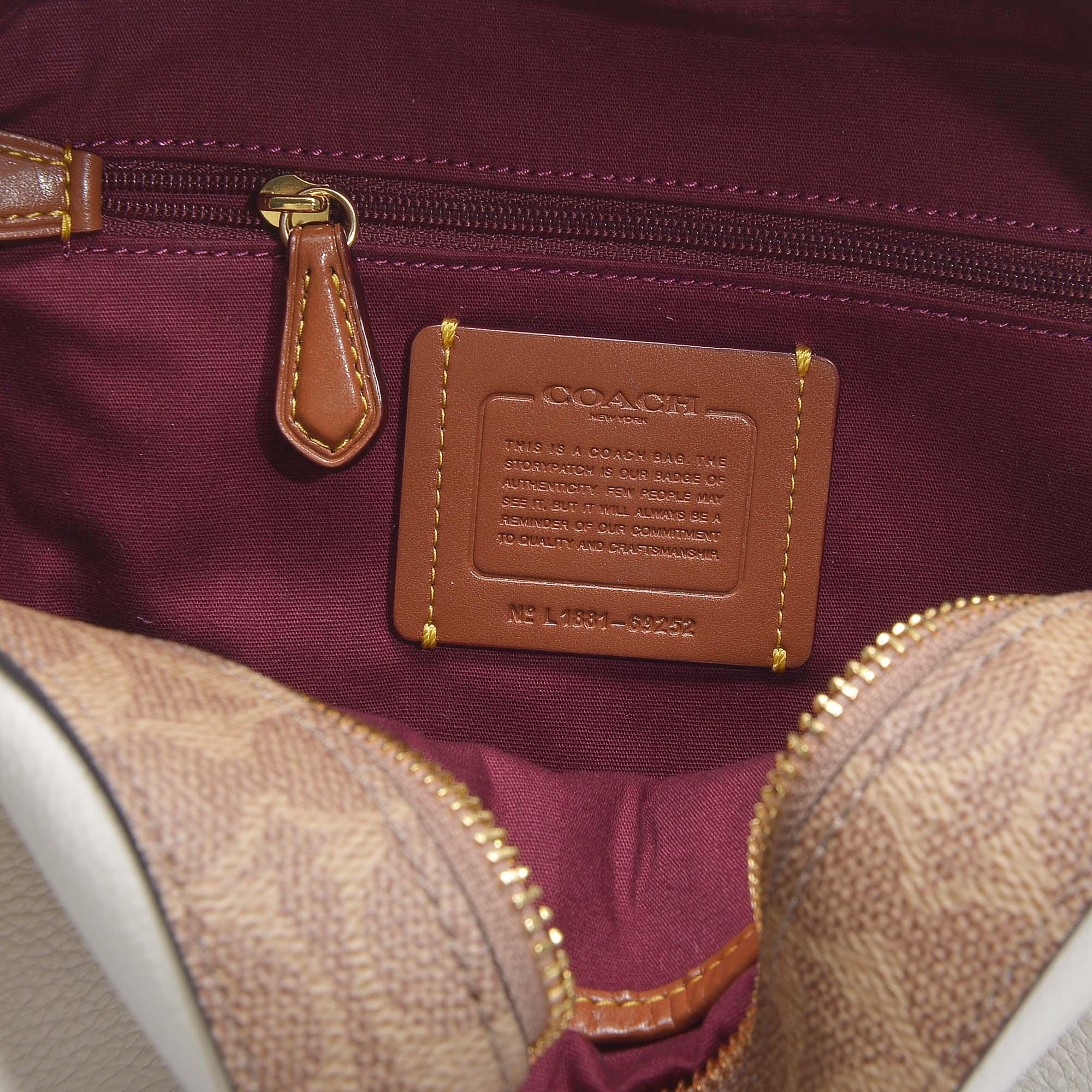 COACH Disney X Dumbo Camera Bag In Chalk Calfskin in Natural Lyst