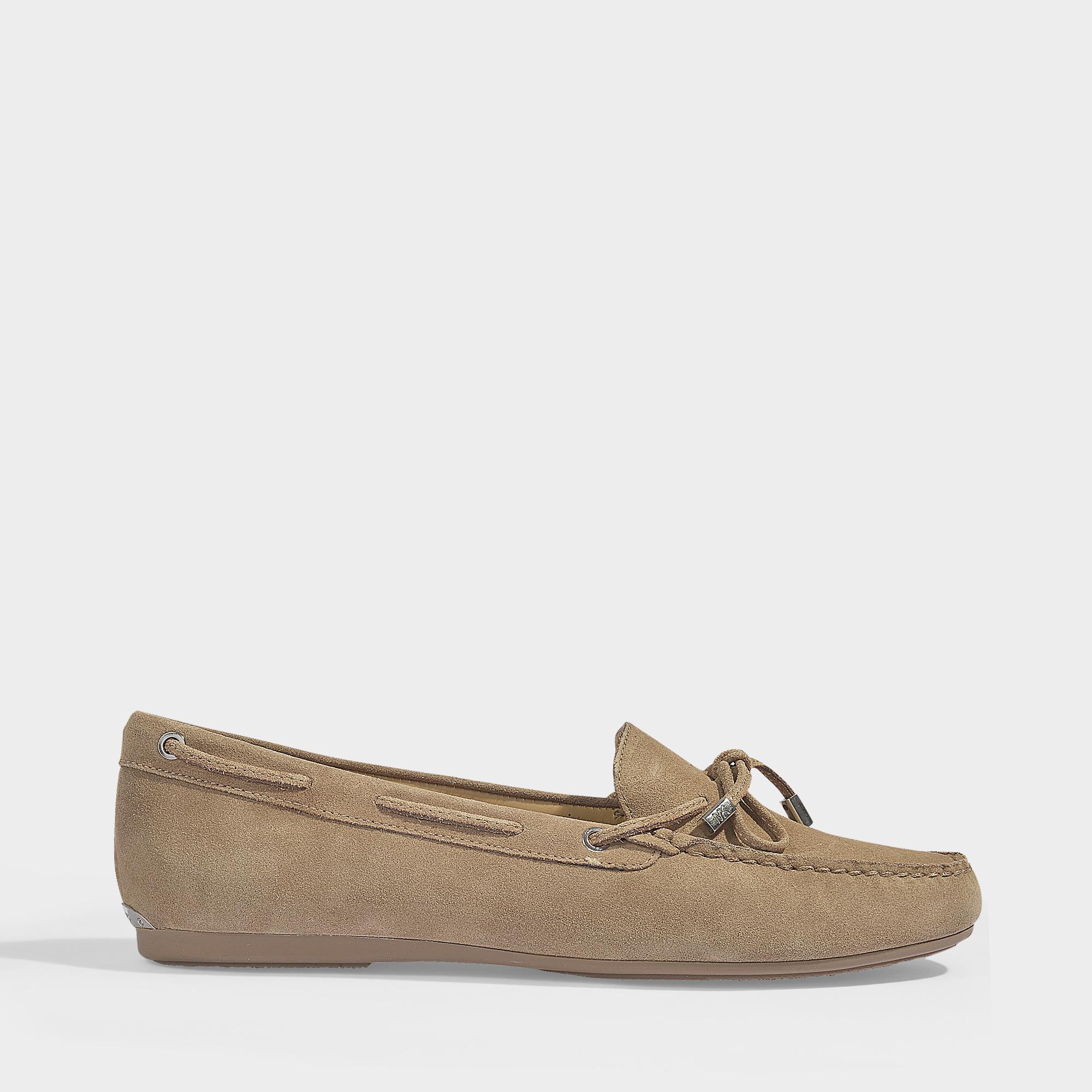 Michael Michael Kors Sutton Moc Loafers In Warm Taupe Sport Suede in ...