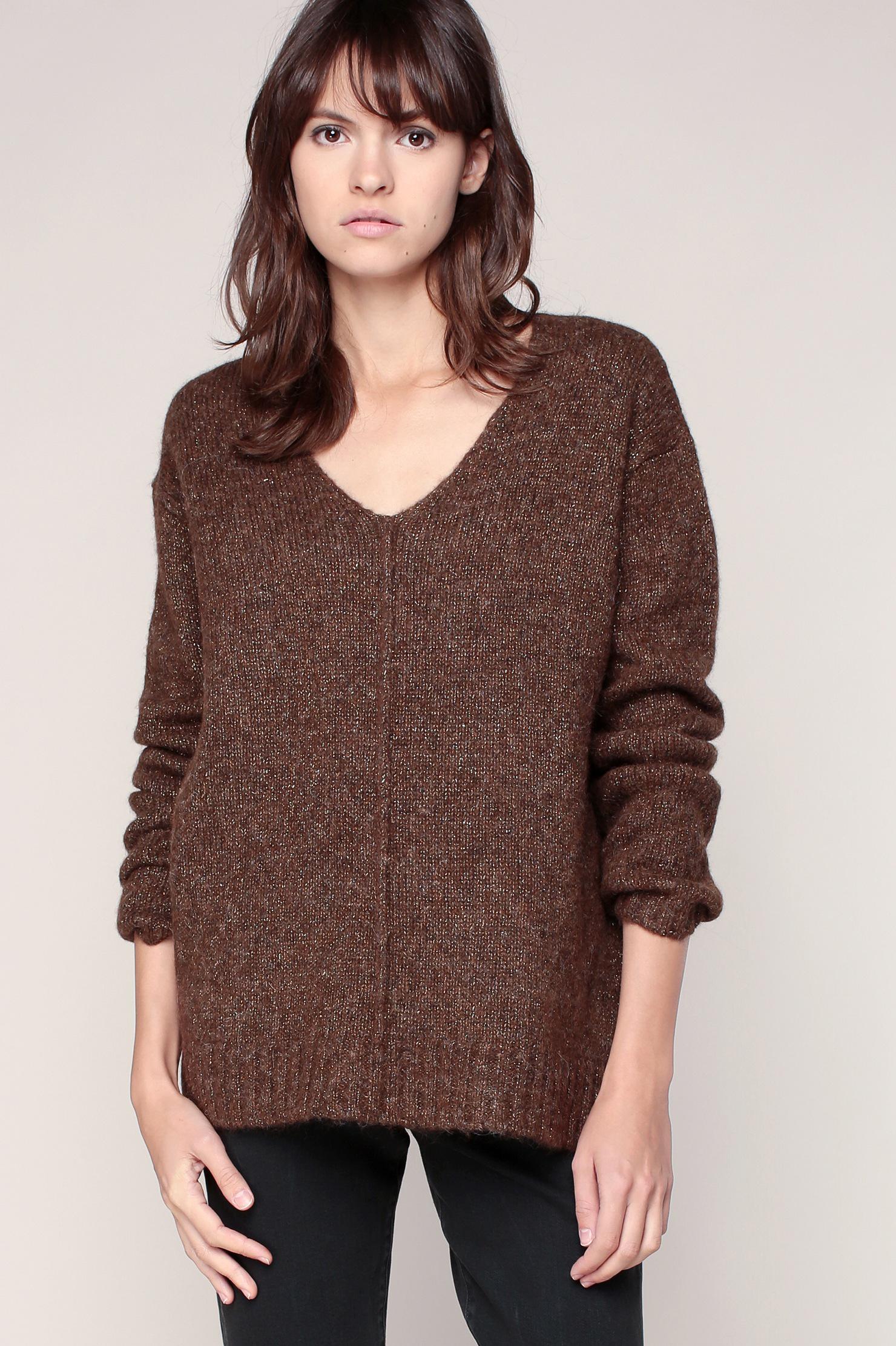 Lyst - Harris Wilson Jumper in Brown