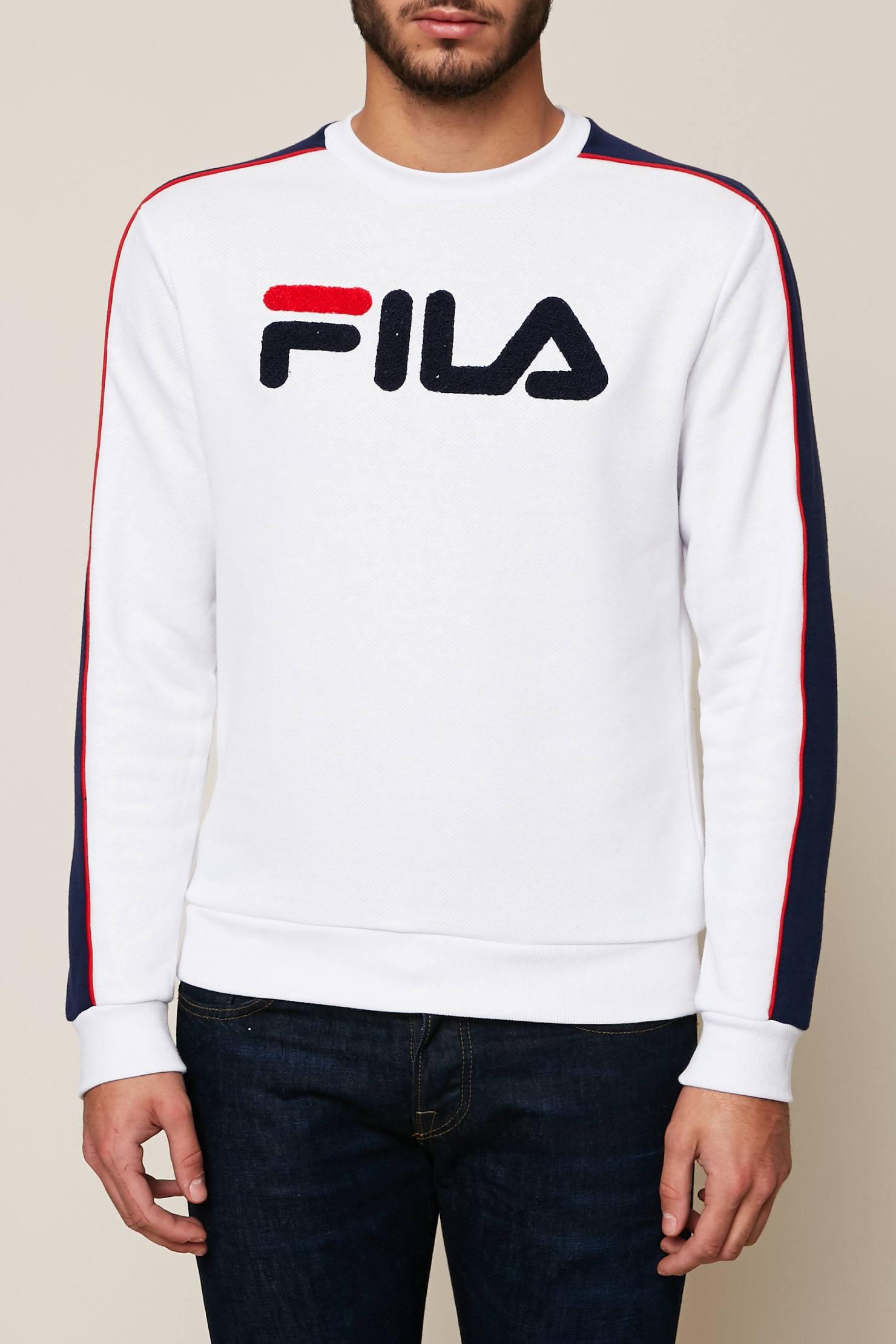 Lyst - Fila Sweatshirt in White for Men