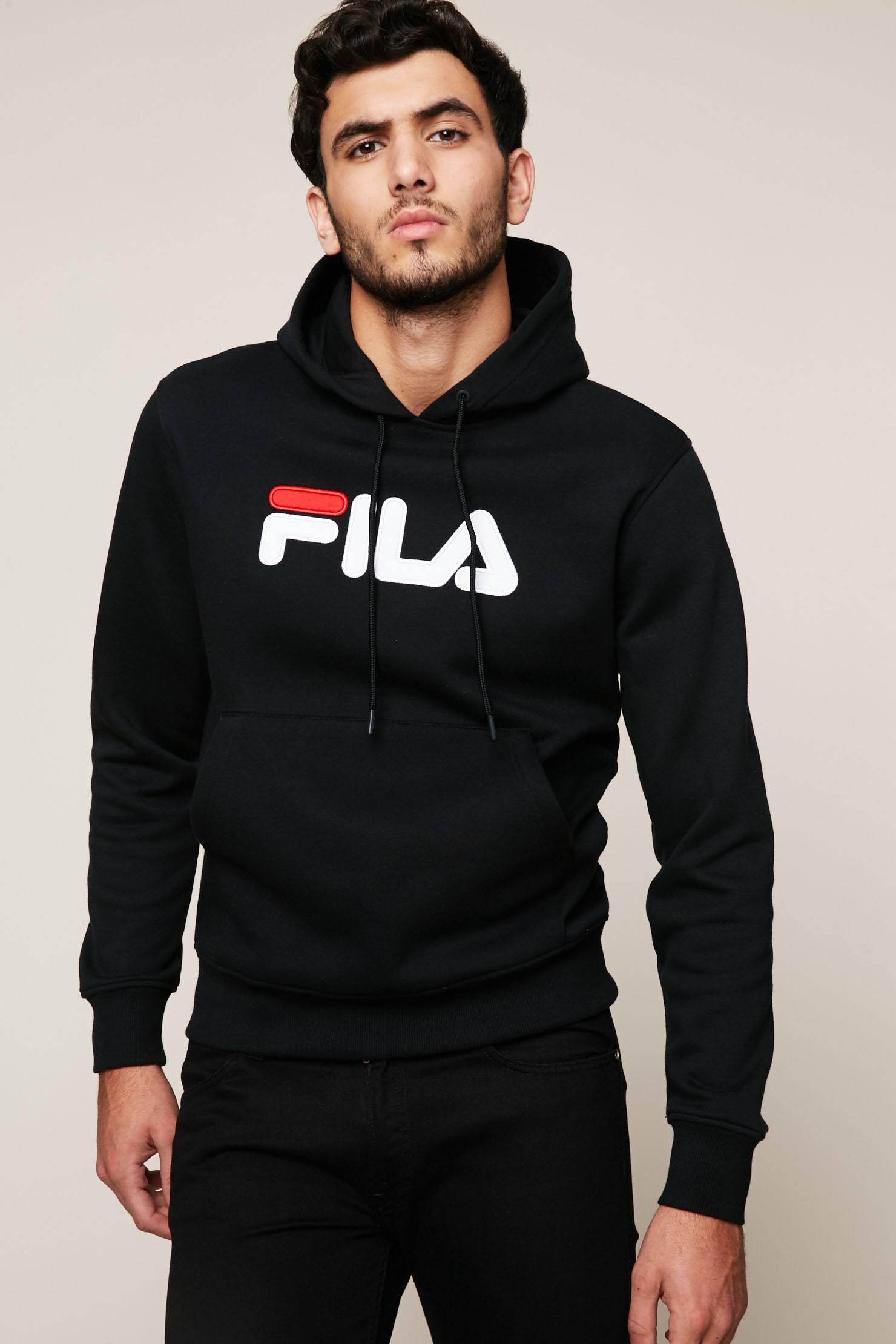 Lyst - Fila Sweatshirt in Black for Men