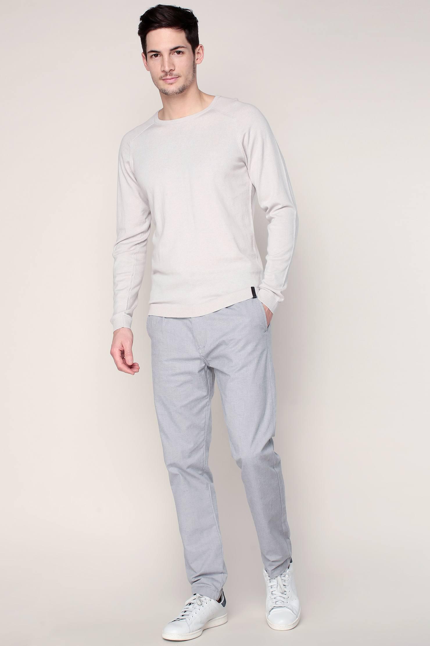 Lyst - Selected Trousers in Gray for Men