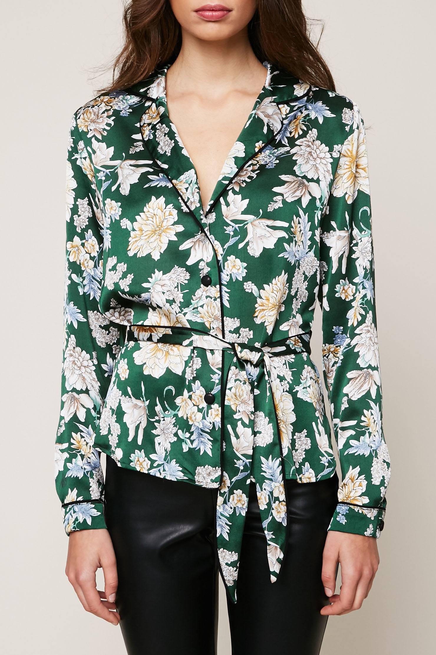 green blouses uk