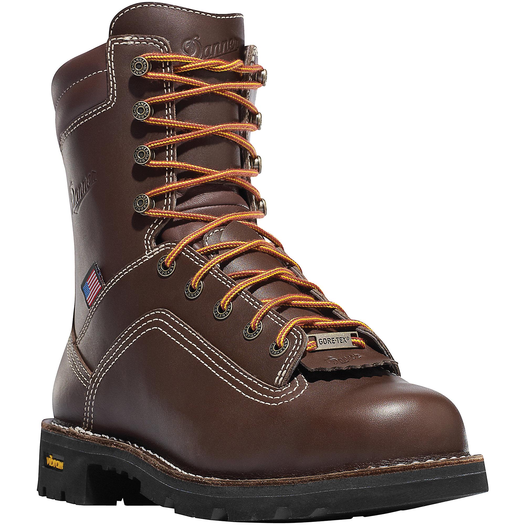 Danner Leather Men's Quarry Usa 8-inch Lace-up Work Boots in Brown for ...