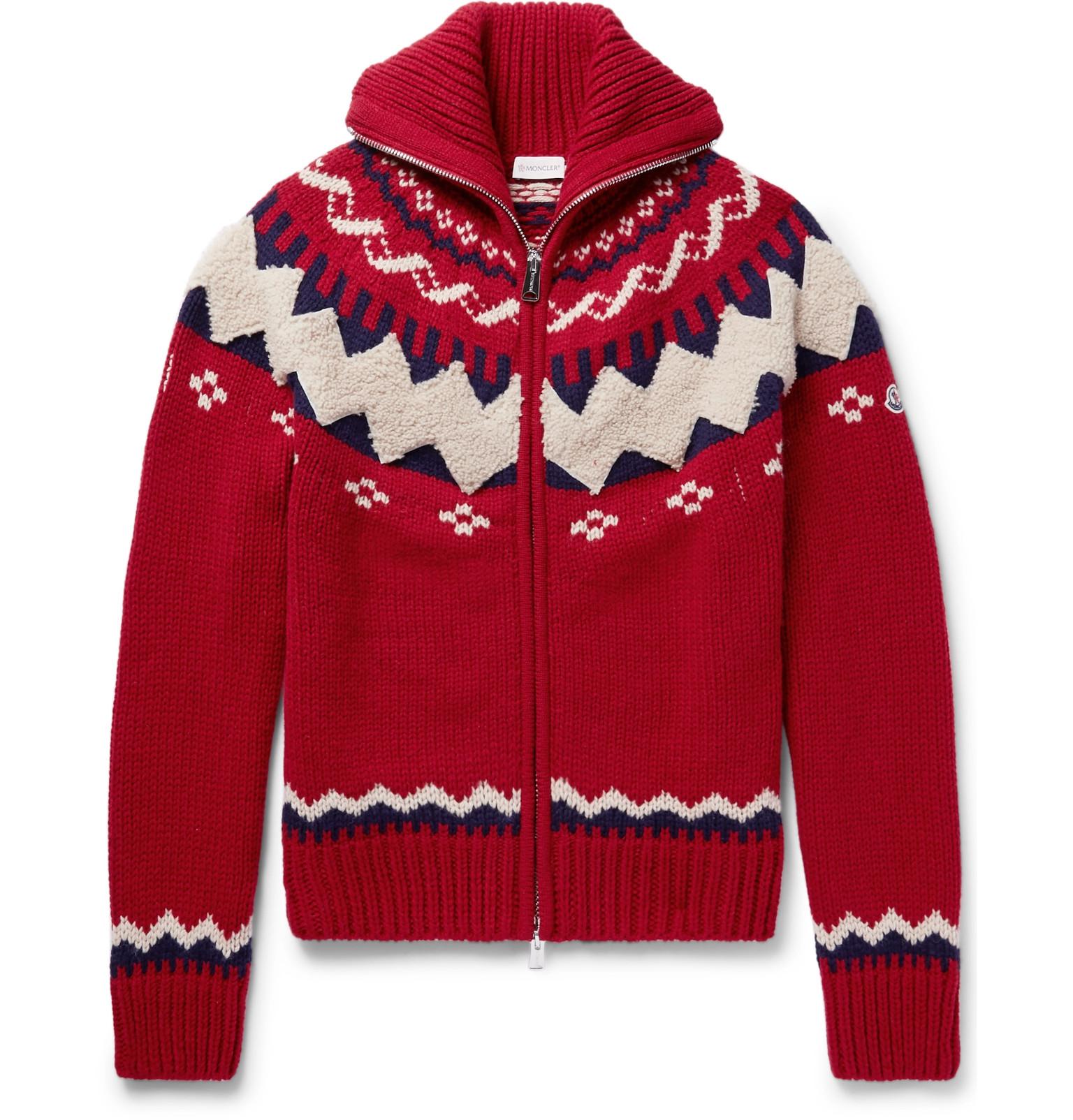 moncler red sweater moncler red sweater