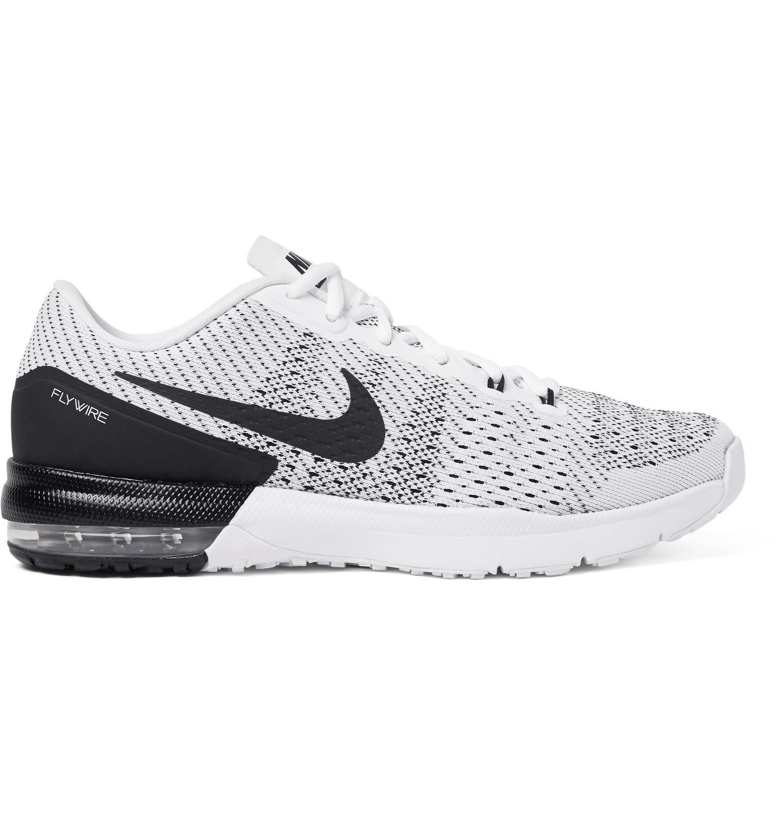 nike white mesh sneakers