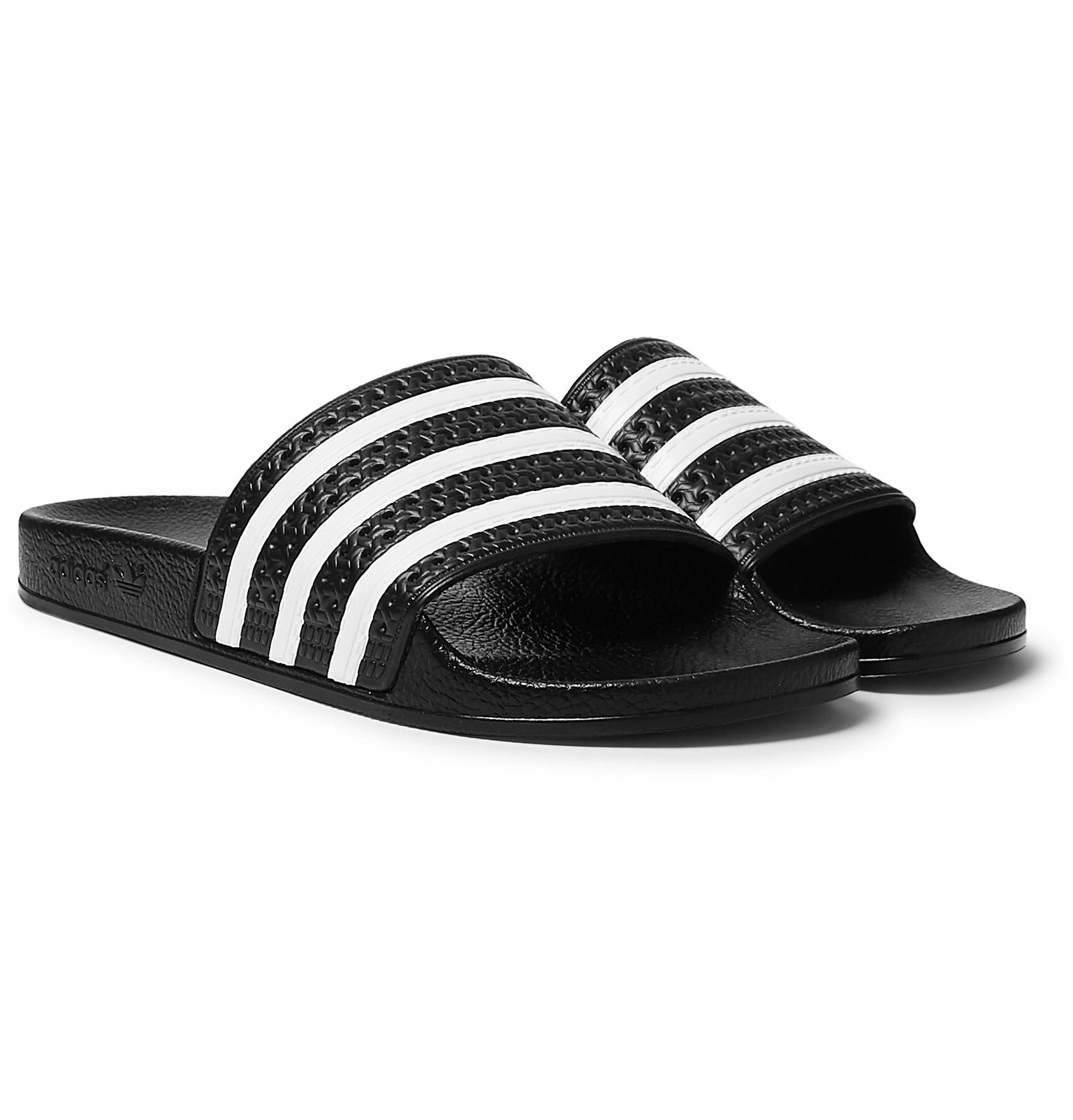 adidas rubber slides