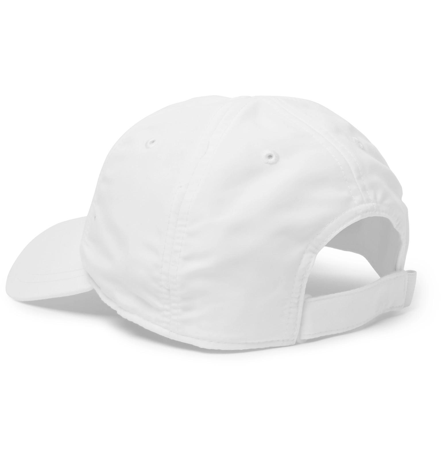 Lacoste Sport Novak Djokovic Embroidered Shell Tennis Cap in White for ...