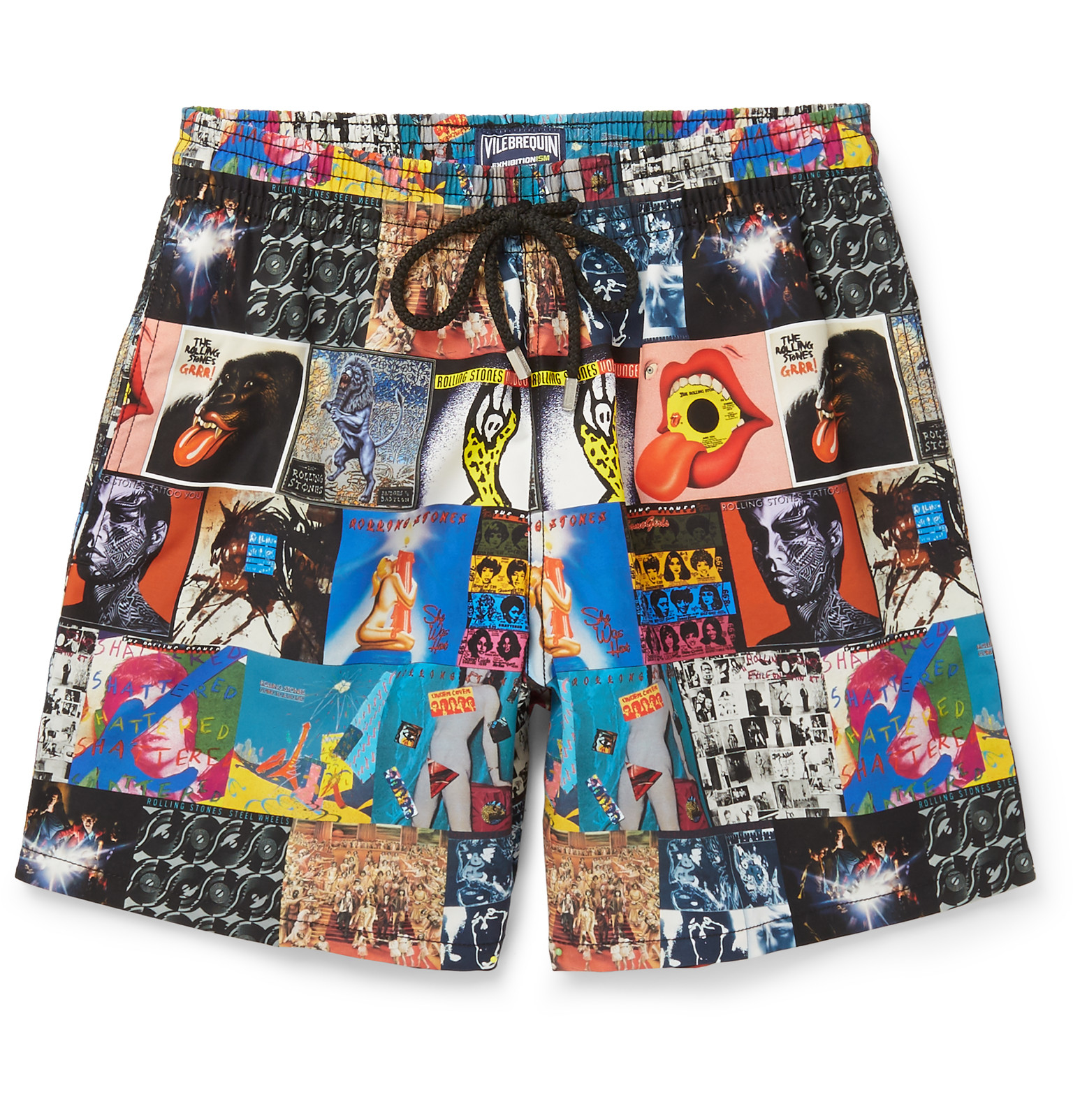 Vilebrequin Rolling Stones Moorea Mid-length Printed Swim Shorts in ...