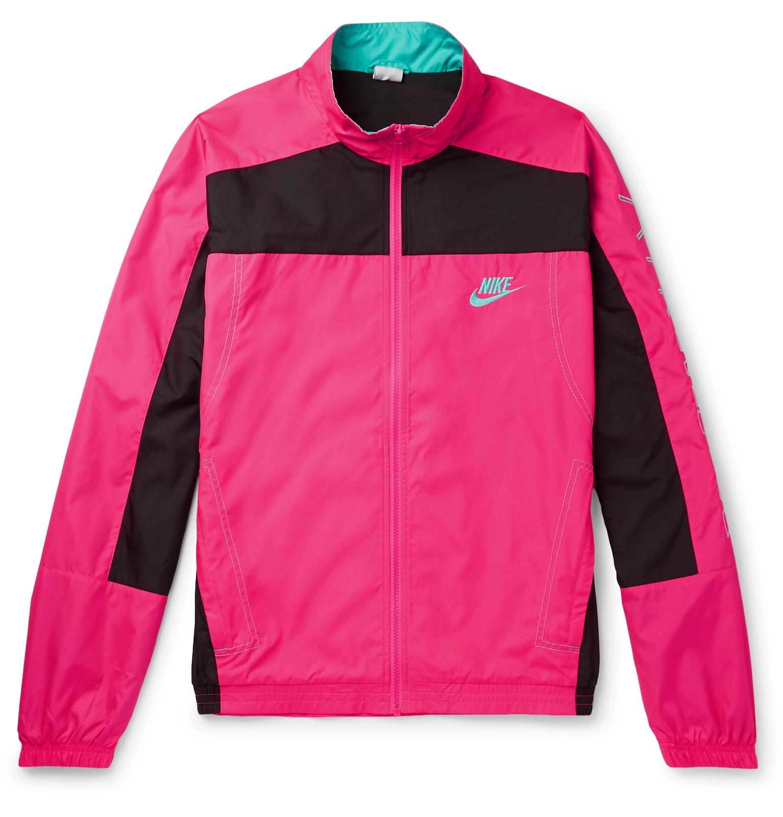 Nike Atmos Nrg Vintage Patchwork Track Jacket In Pink For Men - Lyst