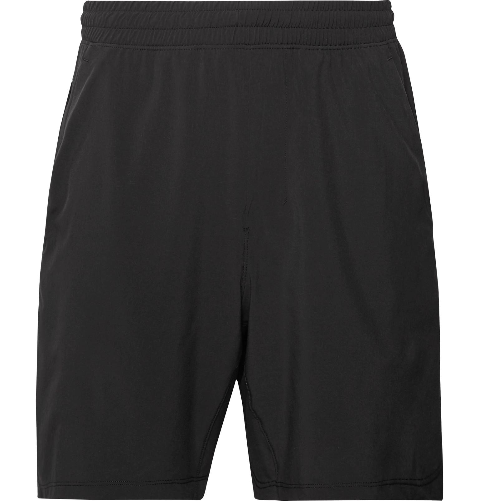Lyst - lululemon athletica Pace Breaker Slim-fit Swift Shorts in Black ...
