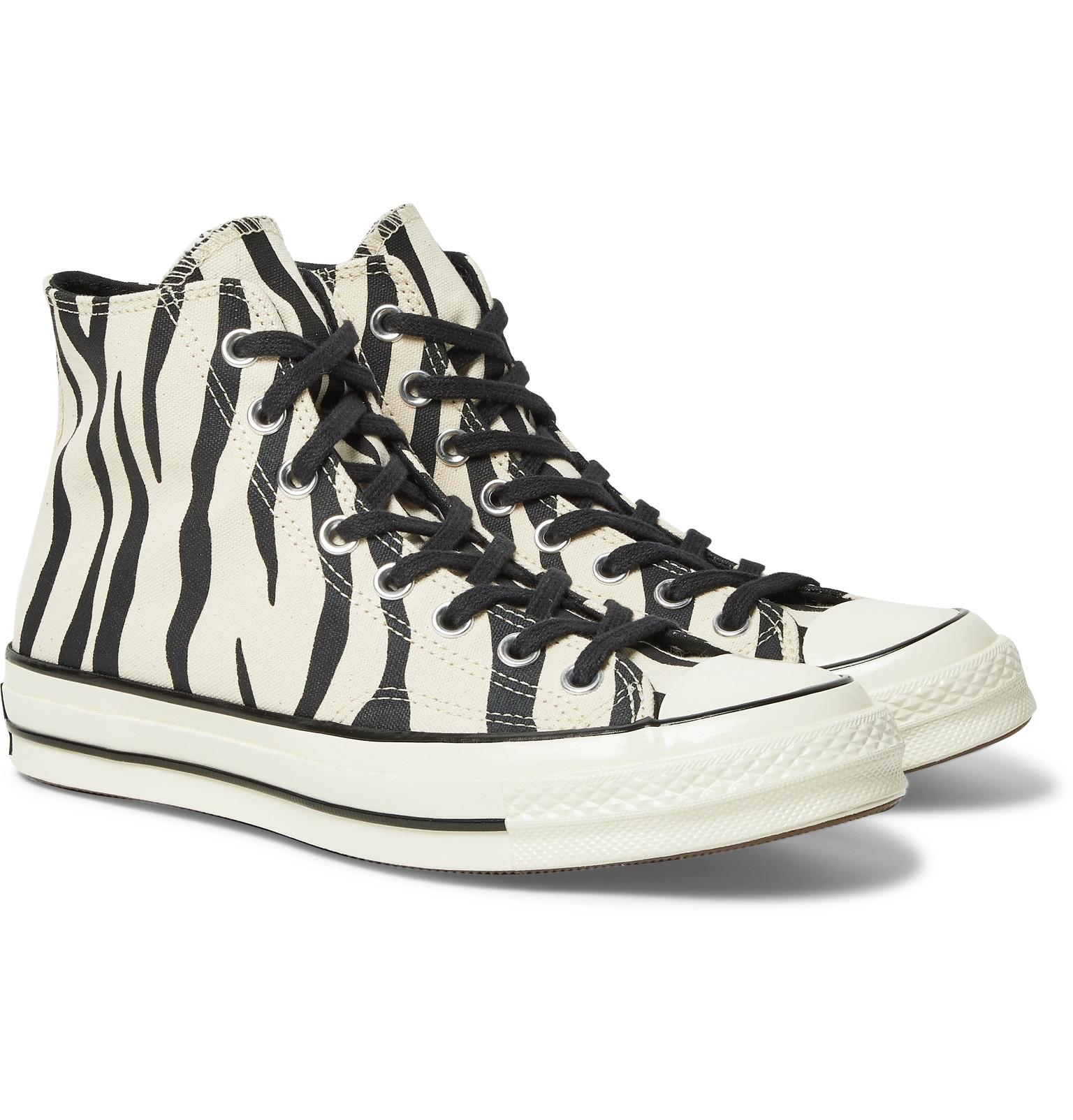 animal print high top converse