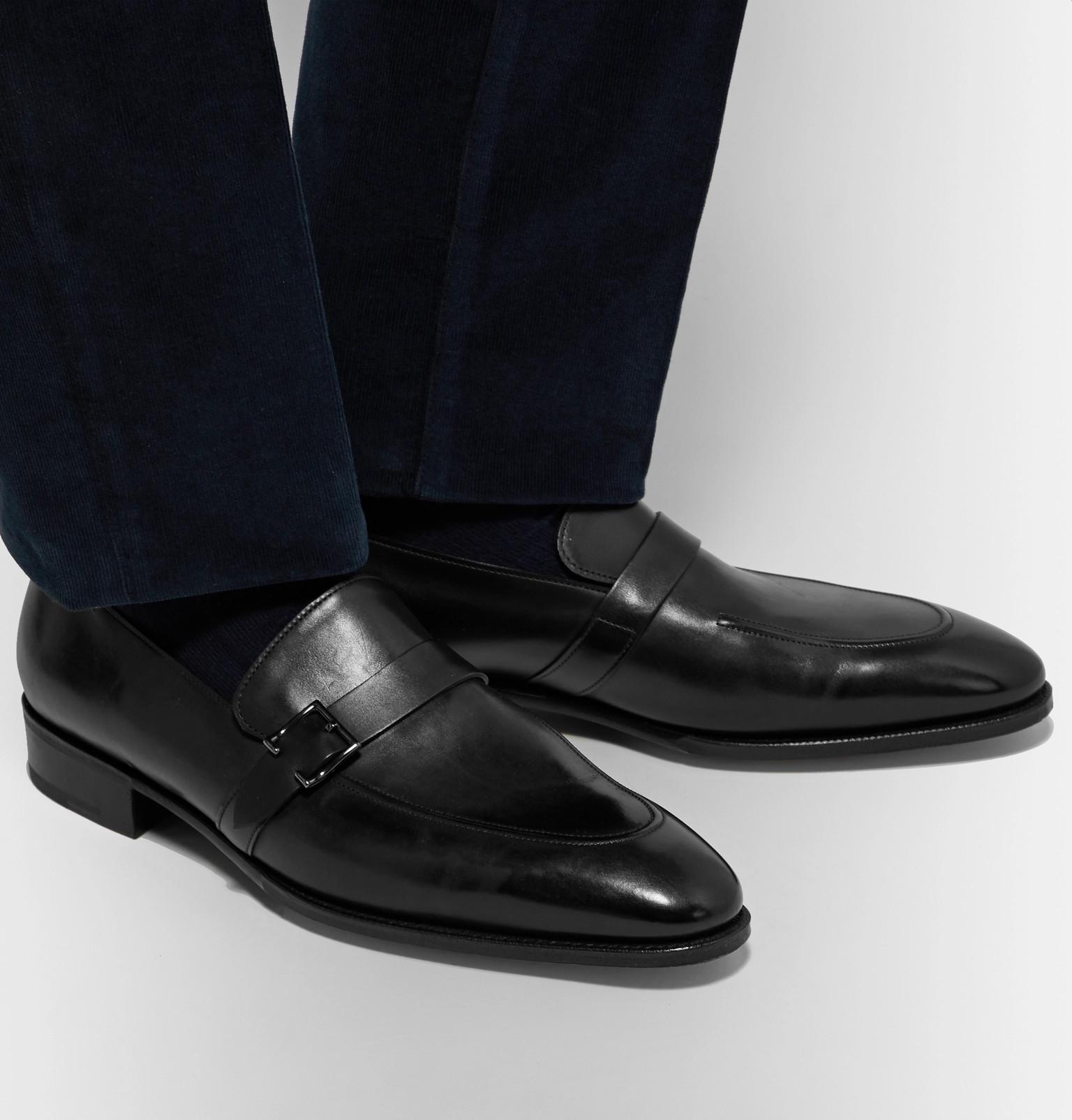 polished loafers
