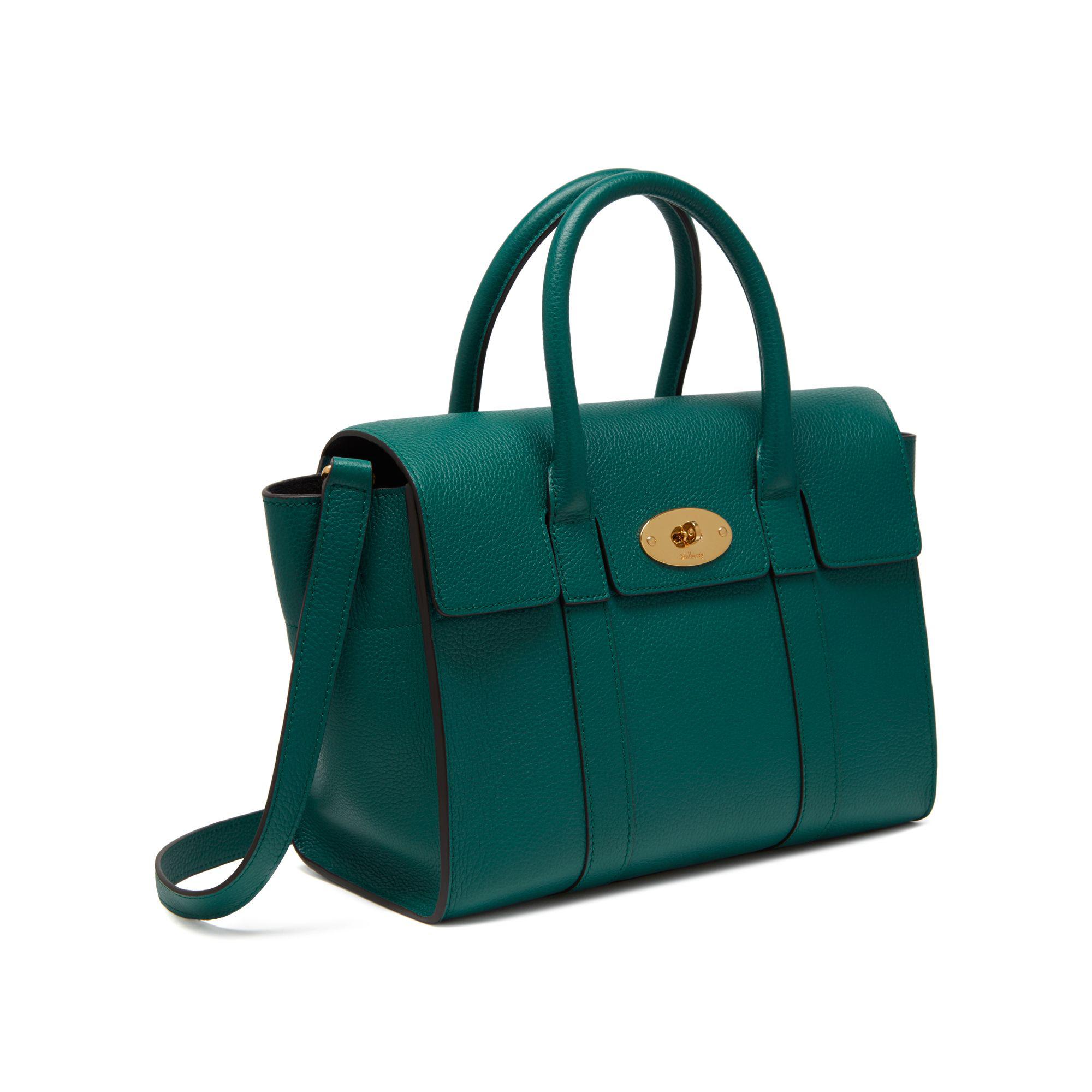 Lyst - Mulberry Small New Bayswater in Green