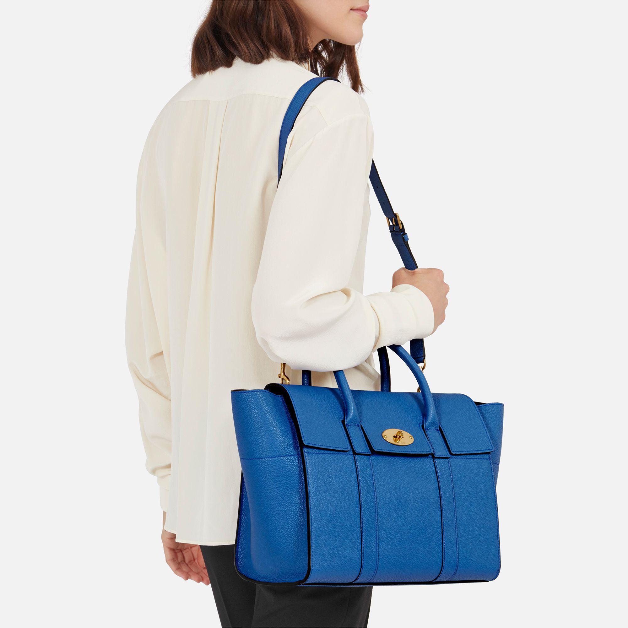 mulberry bayswater indigo