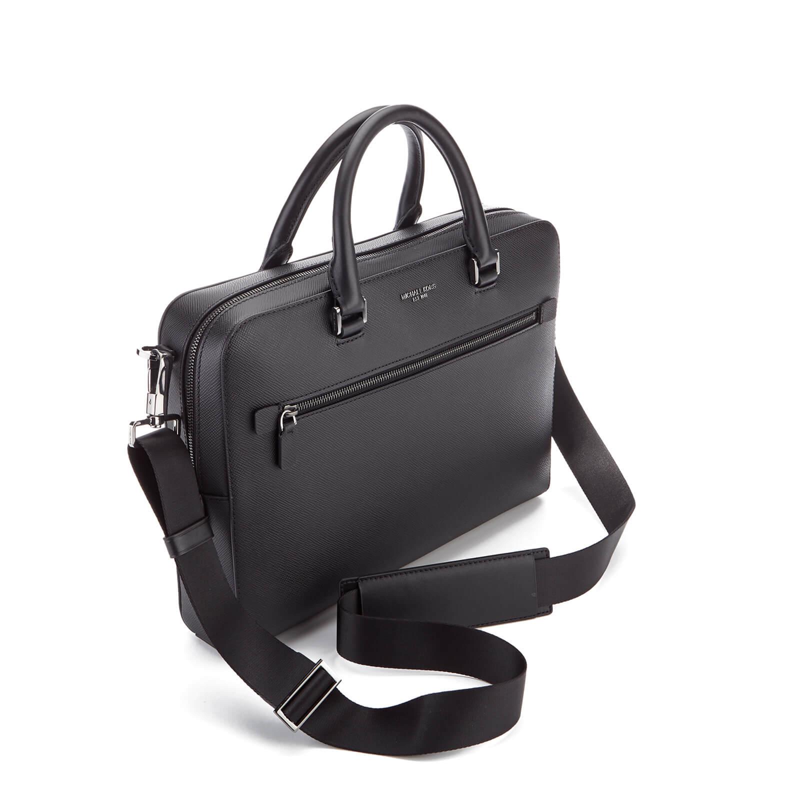 harrison medium leather messenger bag