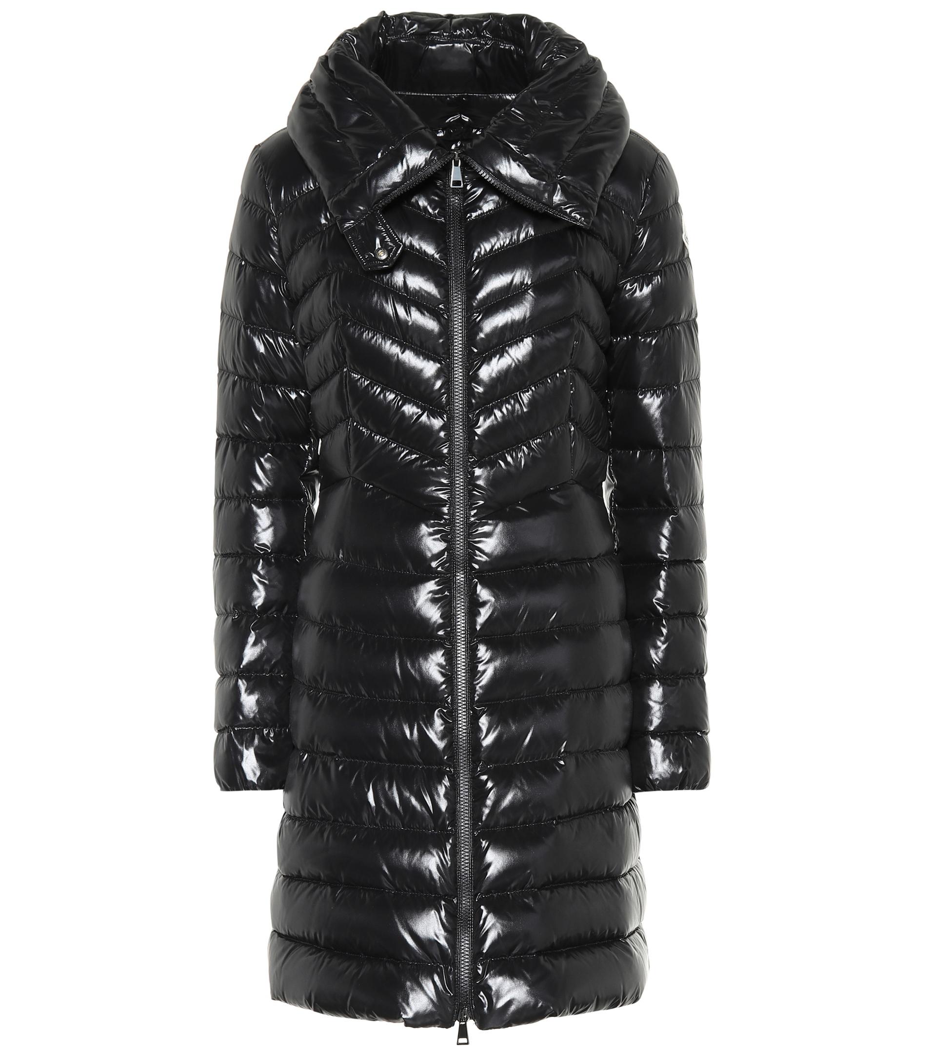 Noir en doudoune Faucon Manteau coloris Lyst Moncler xPYATIwqw
