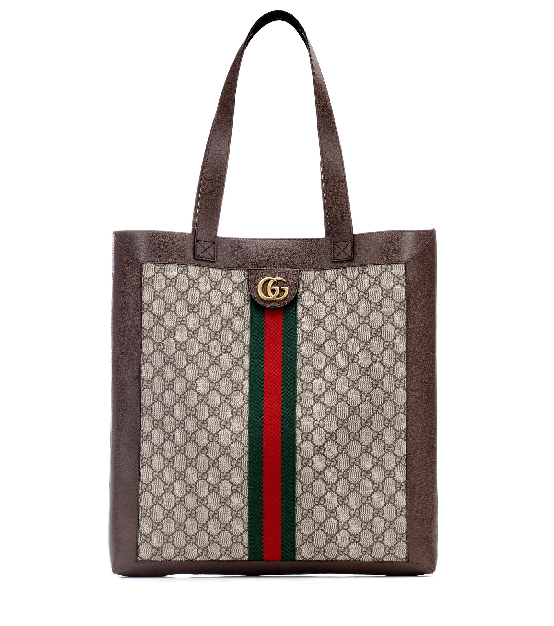 Lyst - Gucci Ophidia Soft Gg Supreme Large Tote in Brown - Save 9.