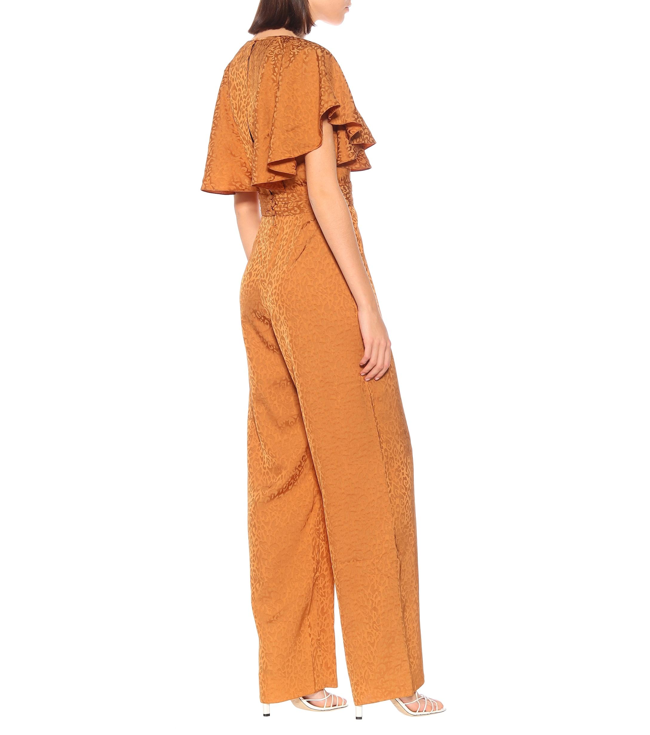 Johanna Ortiz Poetry In Motion Jacquard Jumpsuit in Orange - Lyst