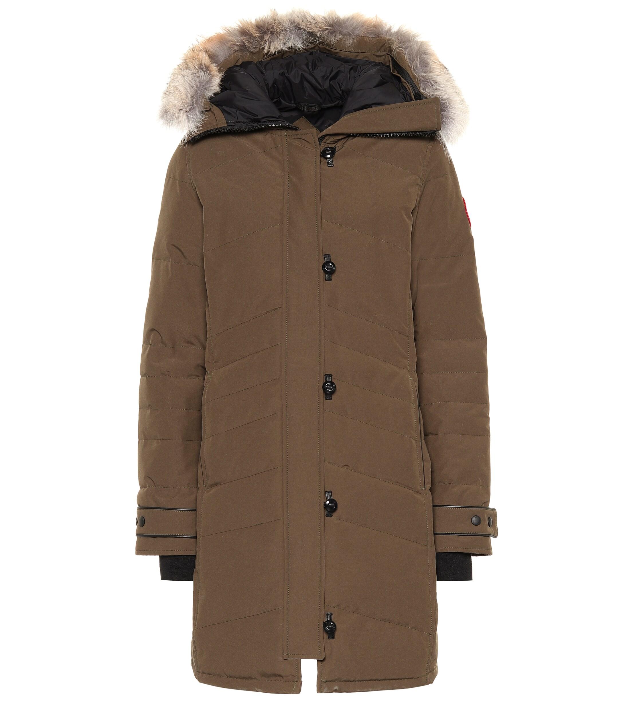 Canada Goose Goose Lorette Down Parka in Green - Lyst