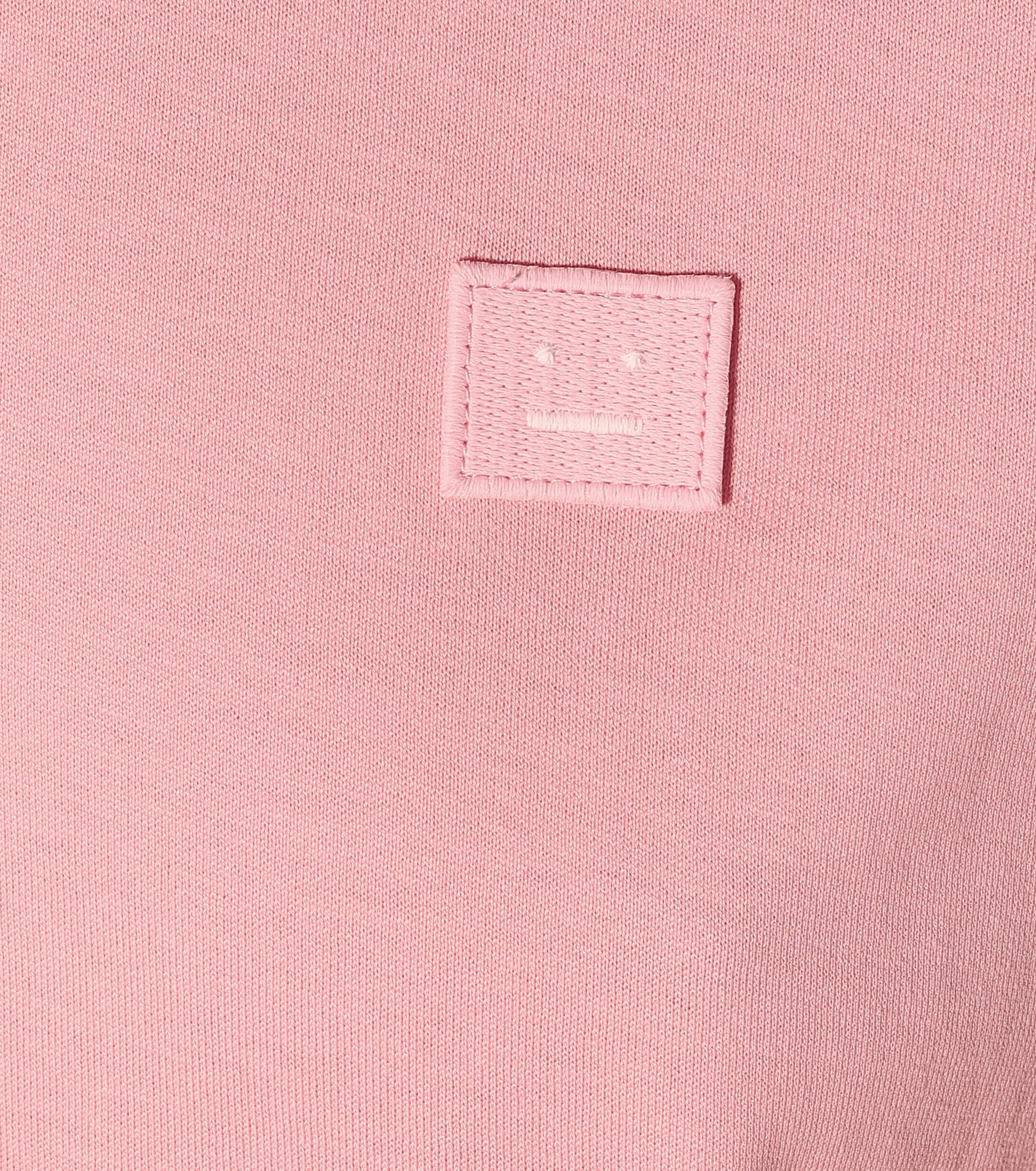 Acne Studios Face Cotton T-shirt in Pink - Lyst