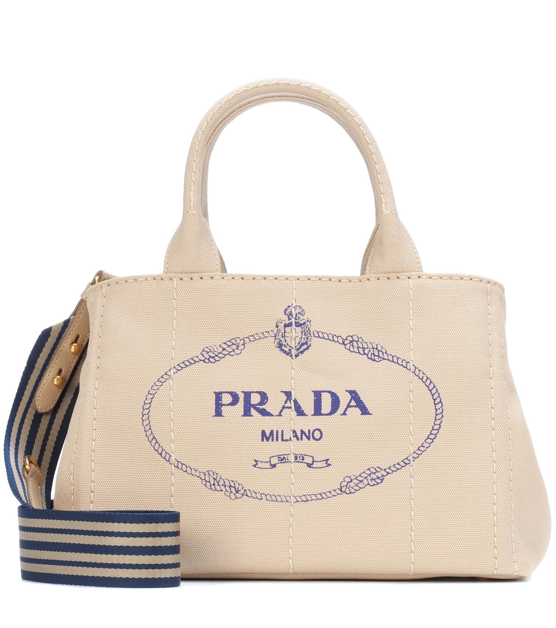 prada printed bag