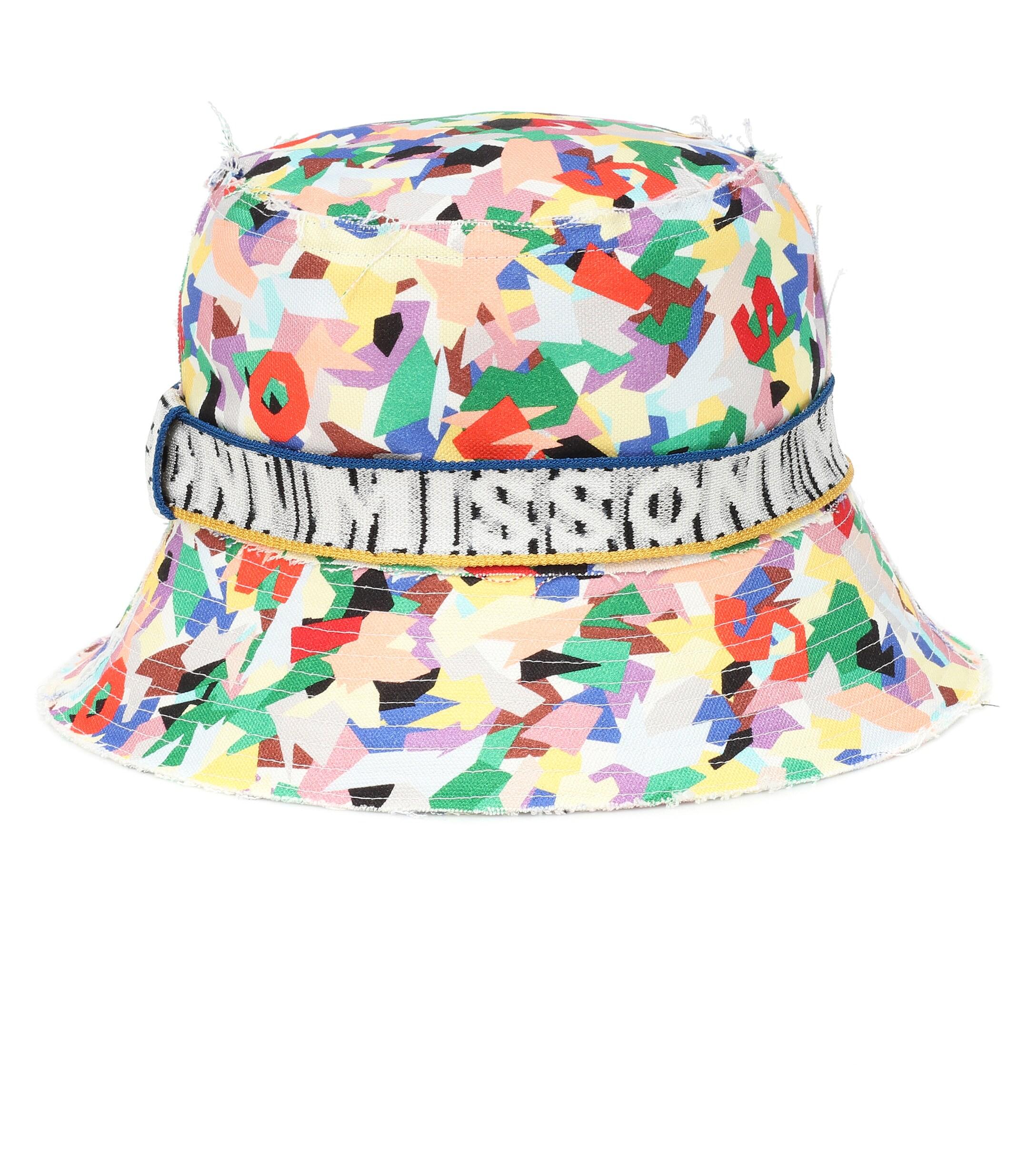Missoni Printed Cotton Bucket Hat - Lyst