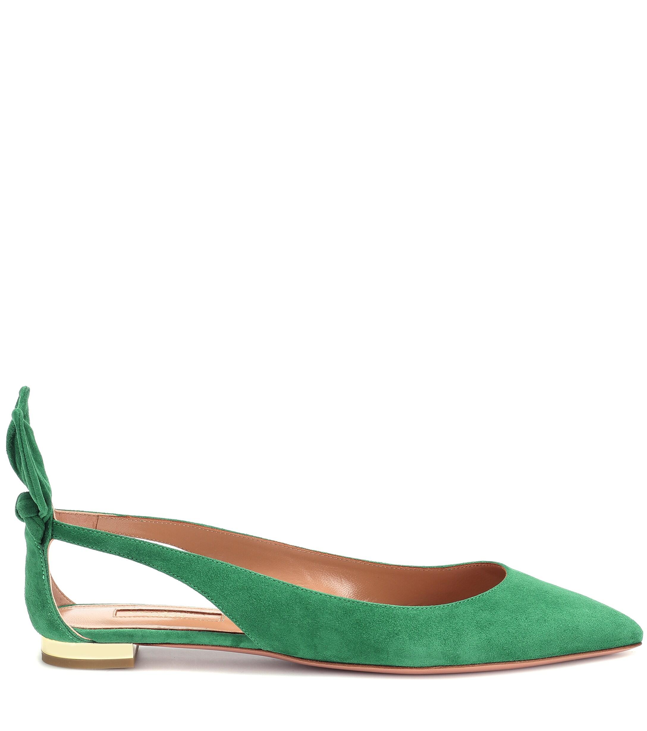 aquazzura deneuve ballet flats