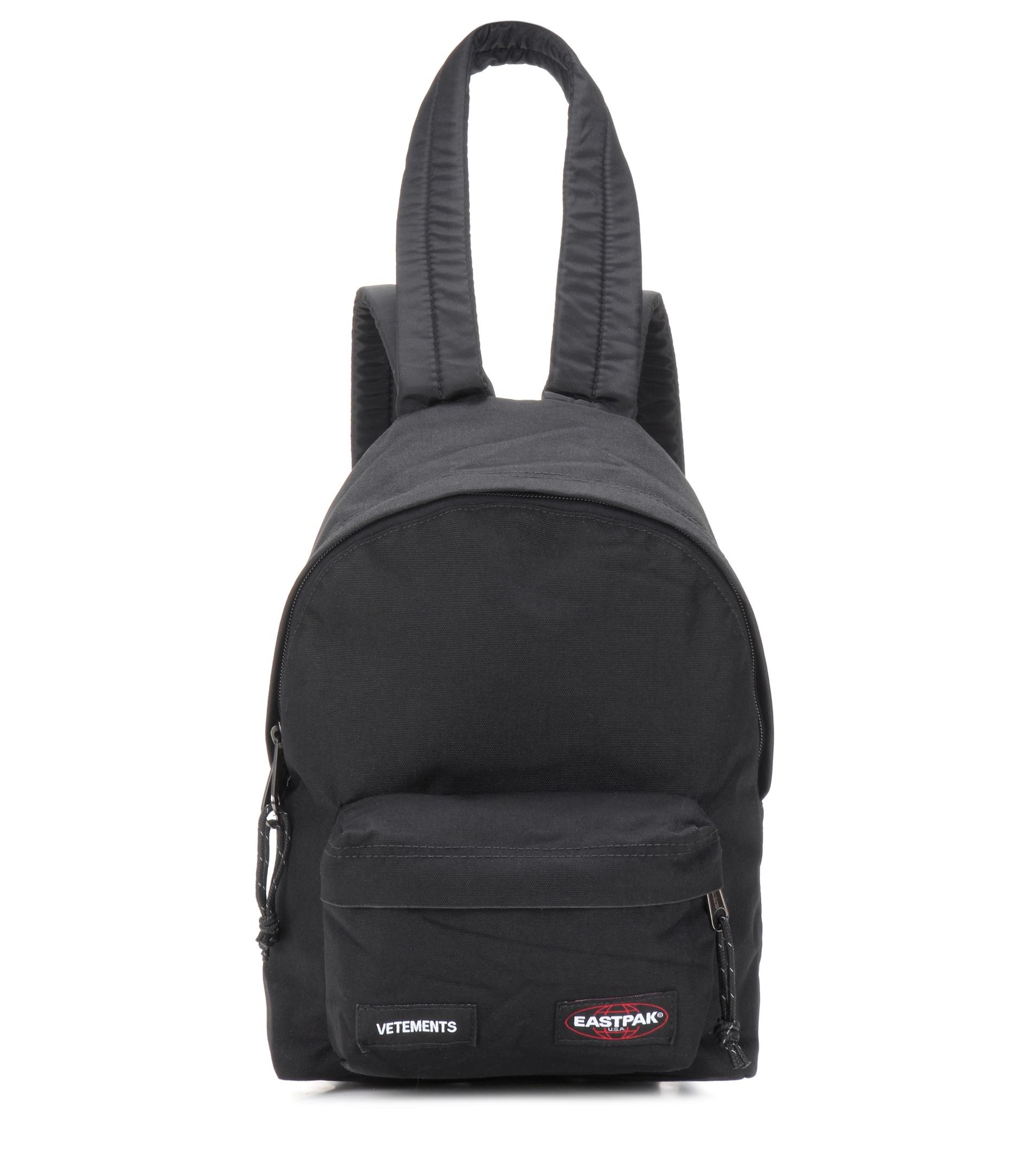 Vetements X Eastpak Mini Backpack in Black Lyst