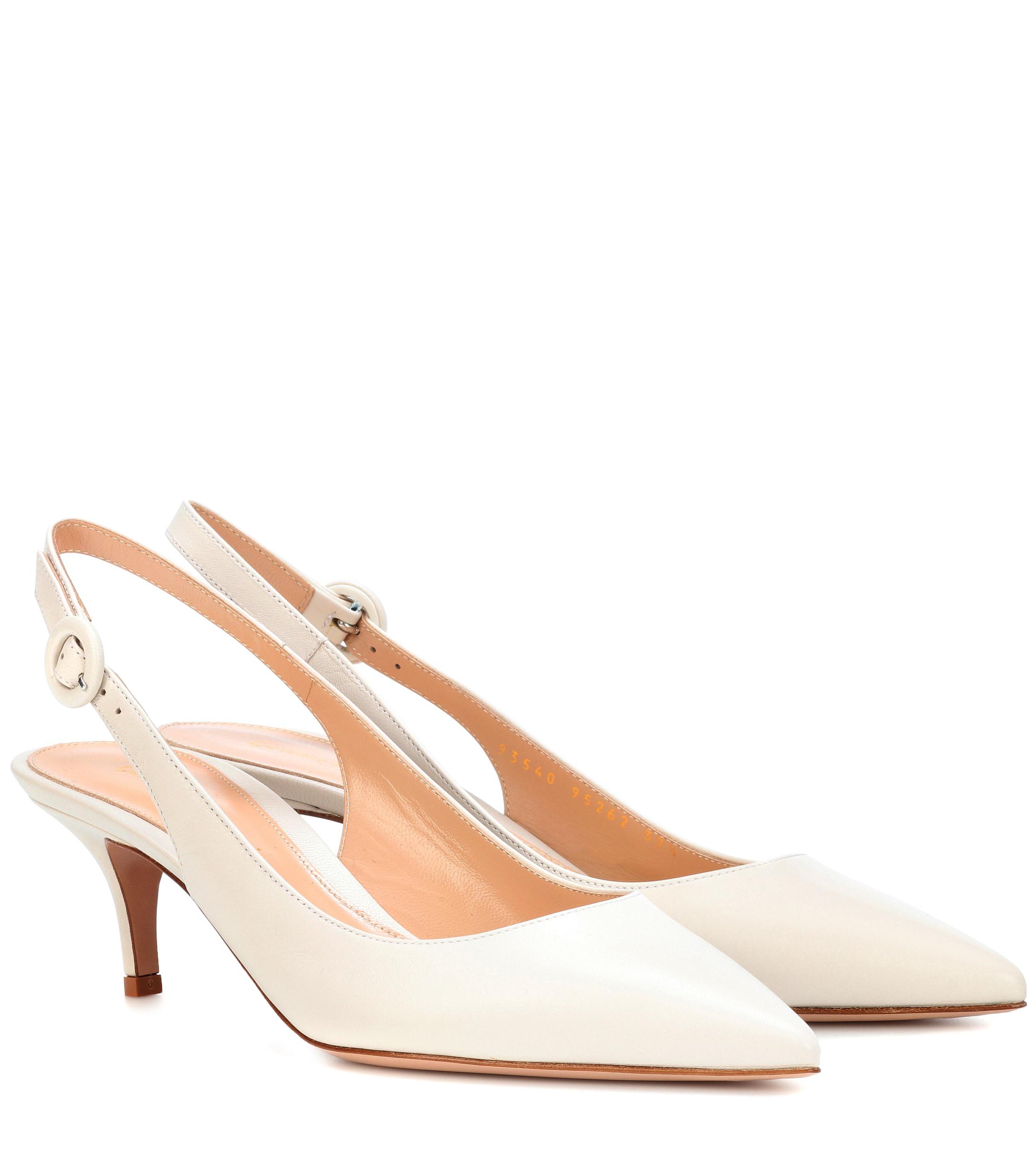 Lyst - Gianvito Rossi Exclusive To Mytheresa. Com – Anna Leather ...
