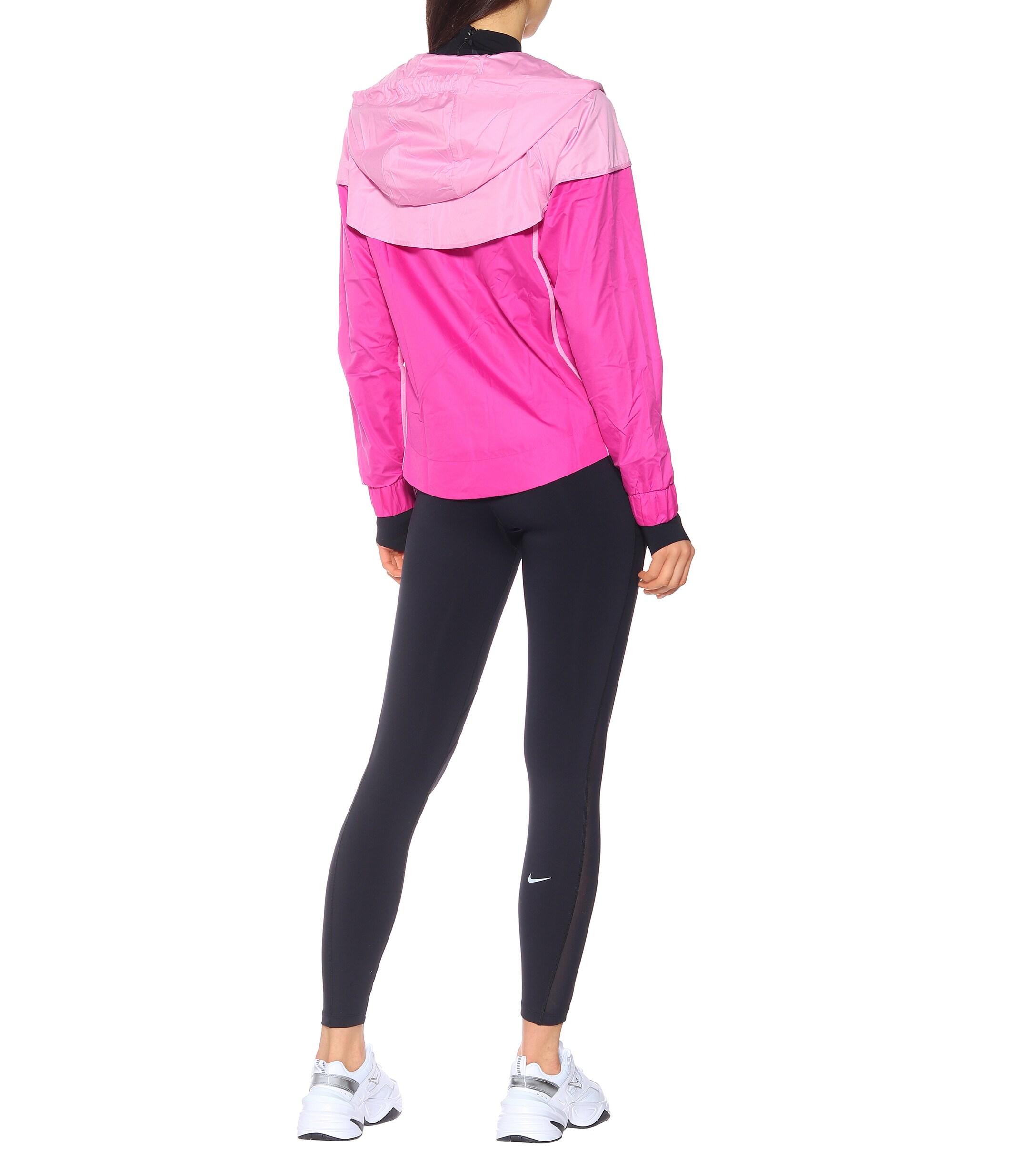 nike pink windrunner jacket