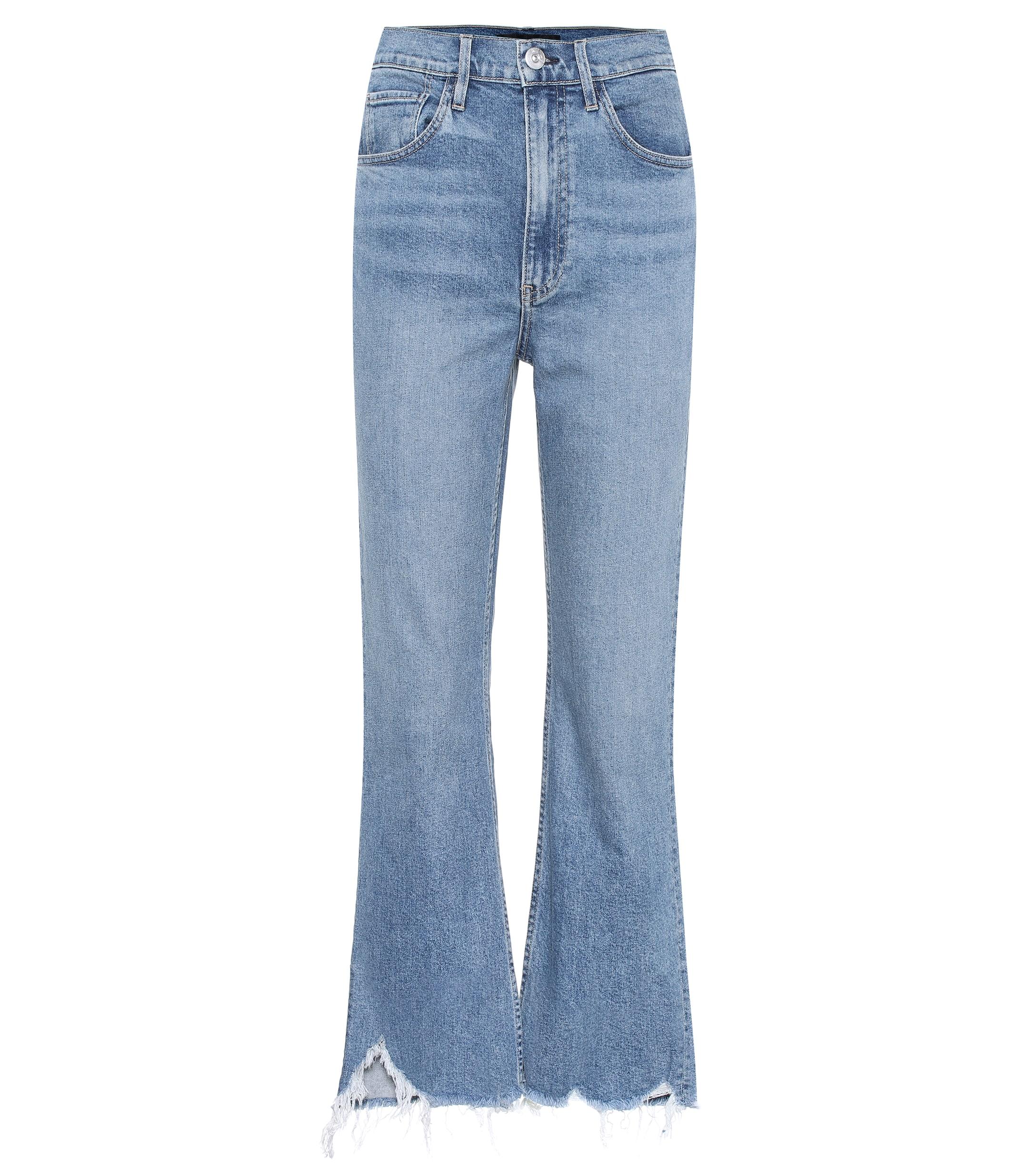 3x1 W5 Empire High-rise Flared Jeans in Blue - Lyst