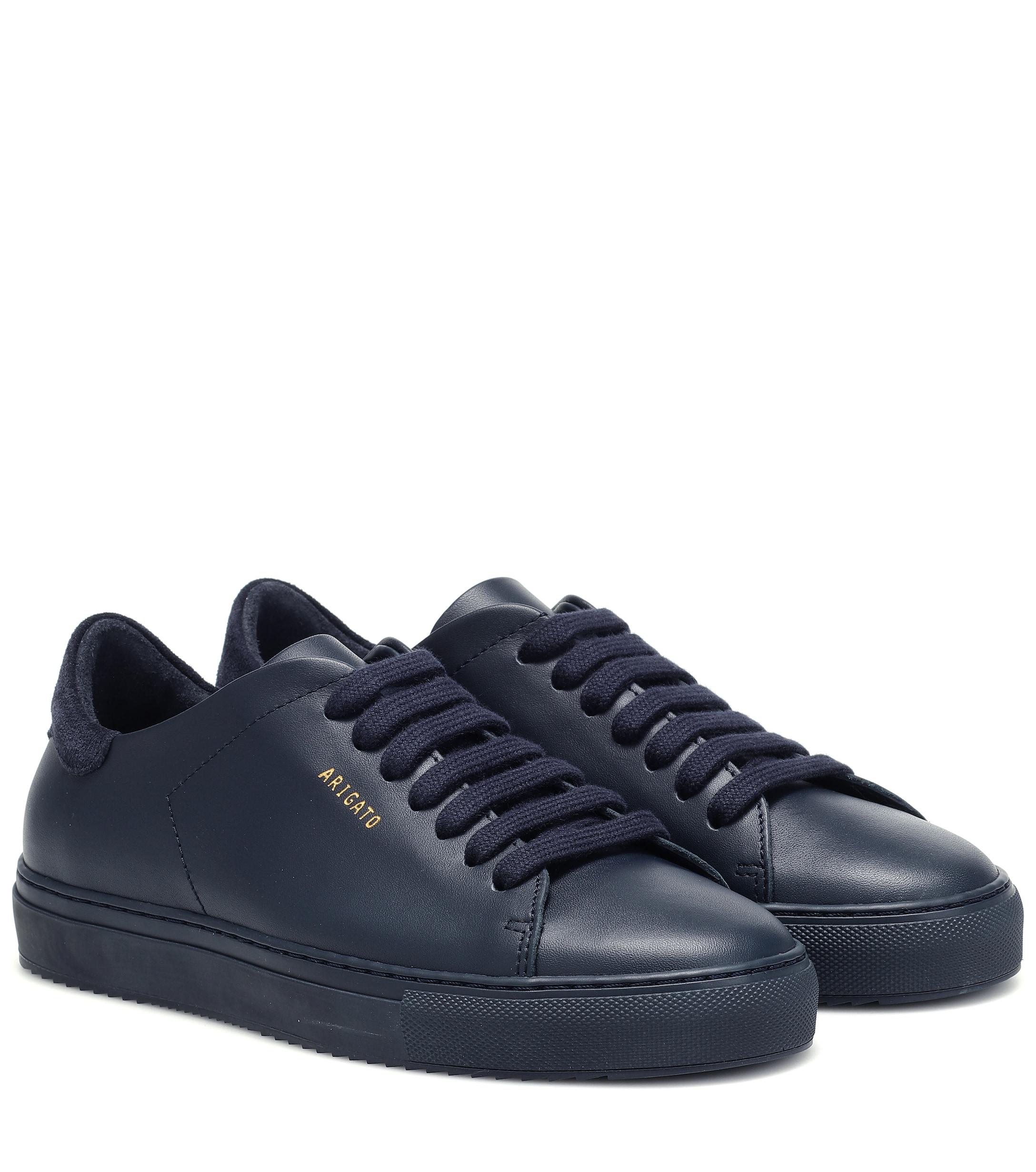 Axel Arigato Clean 90 Leather Sneakers in Blue - Lyst