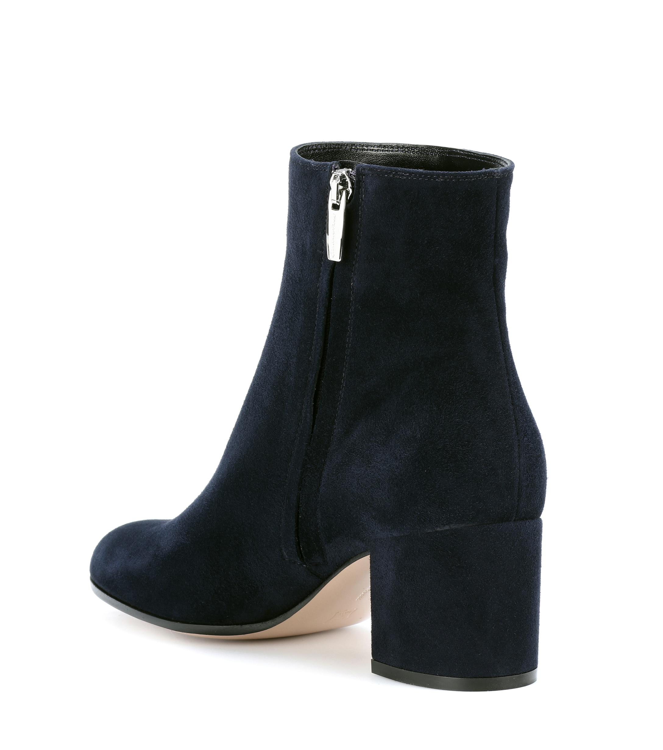 gianvito rossi margaux 65 suede ankle boots