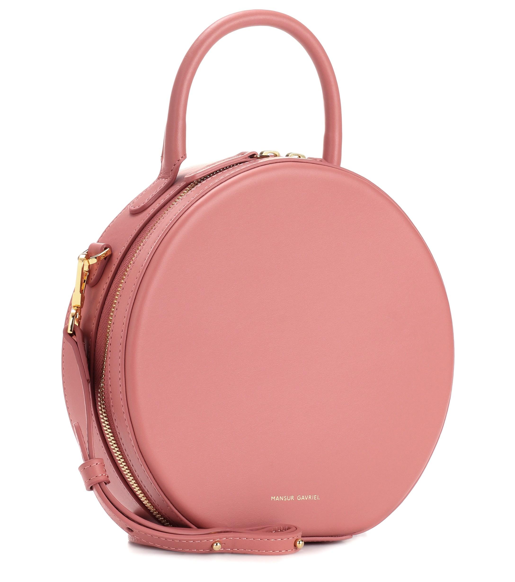 mansur gavriel pink bag