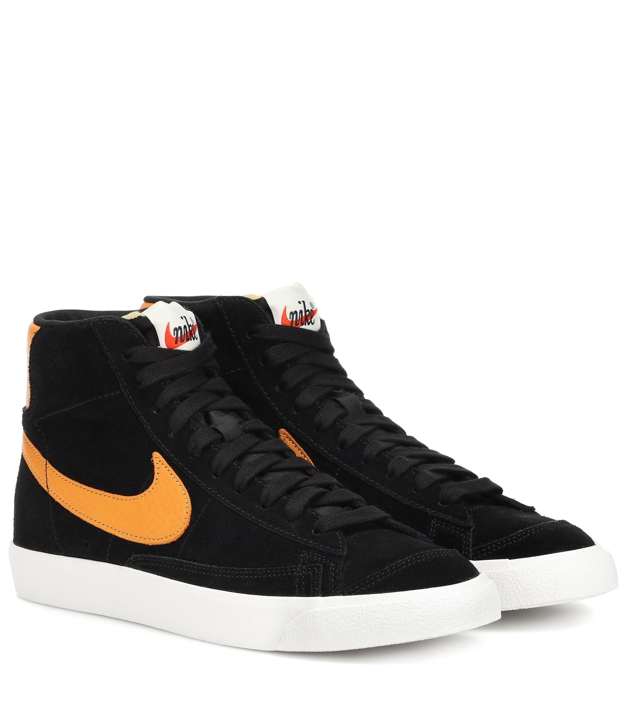 nike suede blazer women