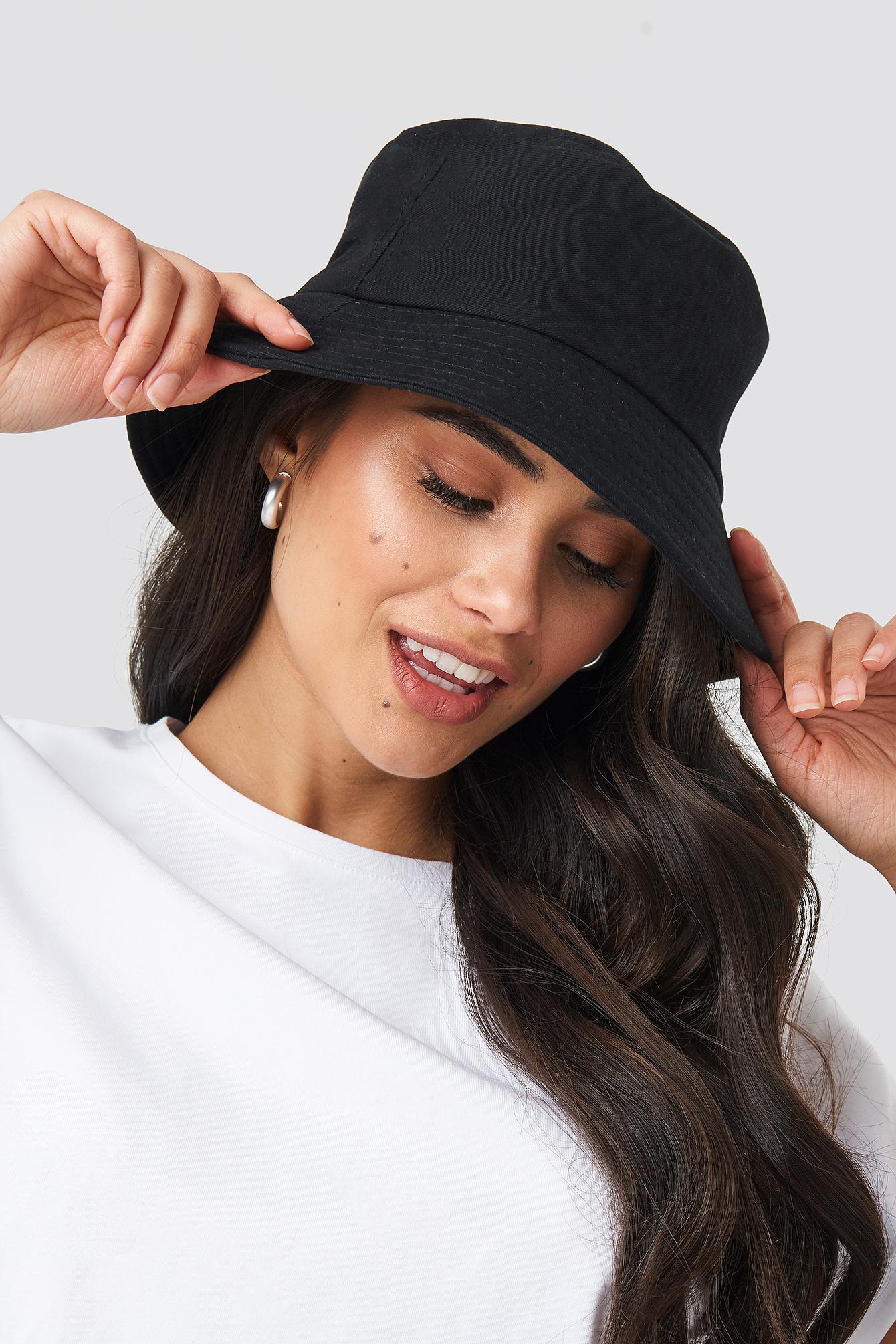 NAKD Basic Bucket Hat Black in Black Lyst
