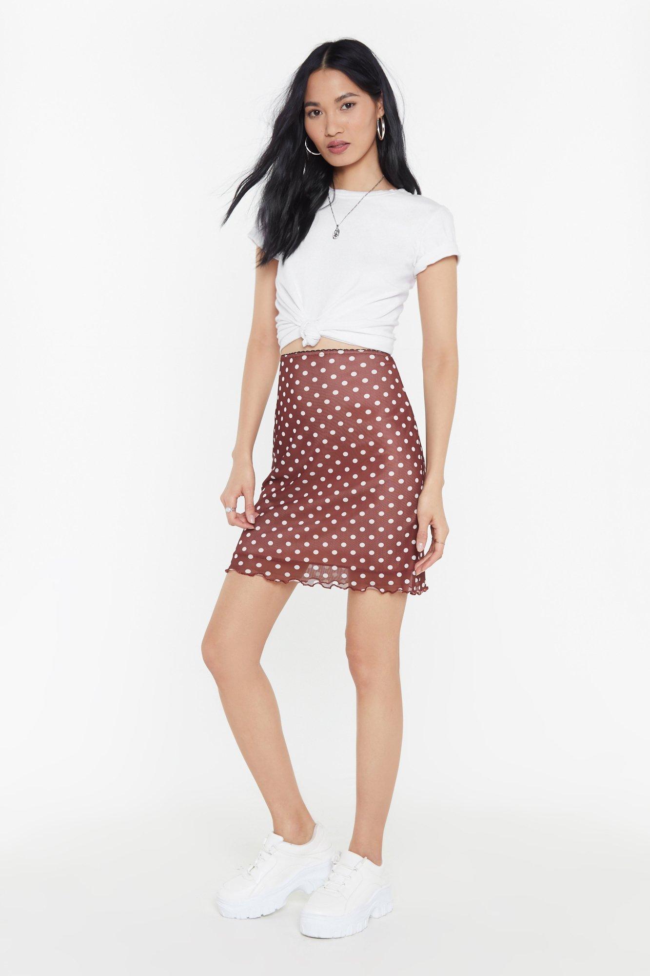 midi red skirts