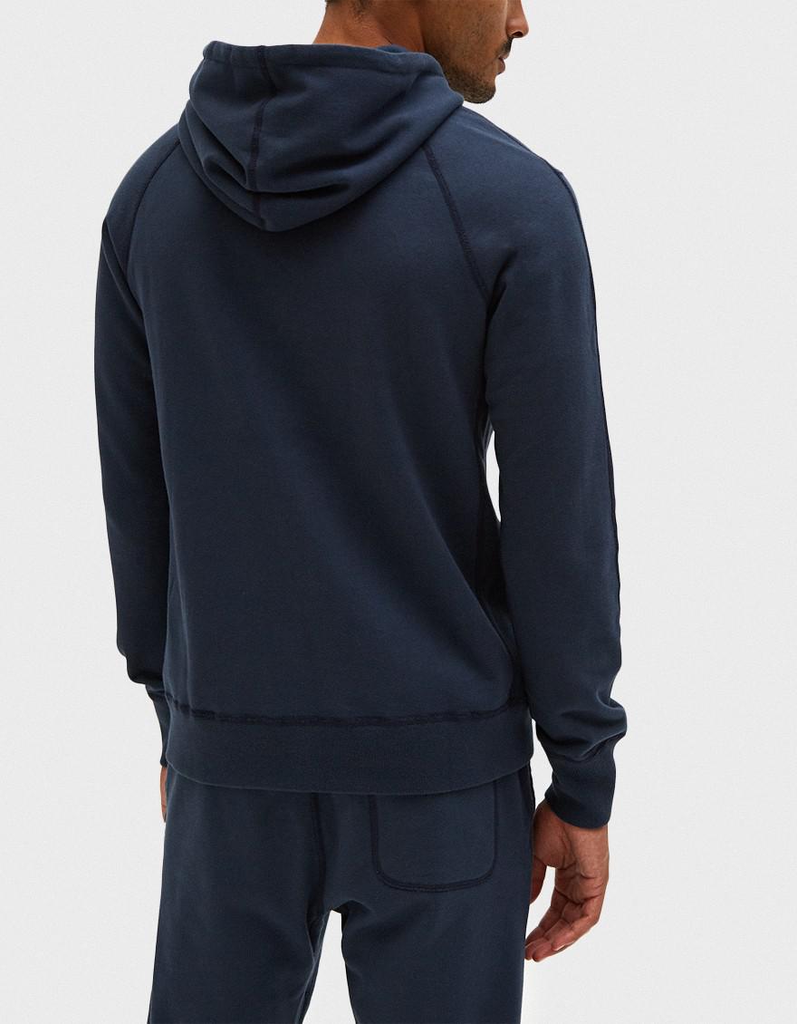 Lyst - Reigning Champ Pullover Hoodie Midweight Terry In Steel in Blue ...