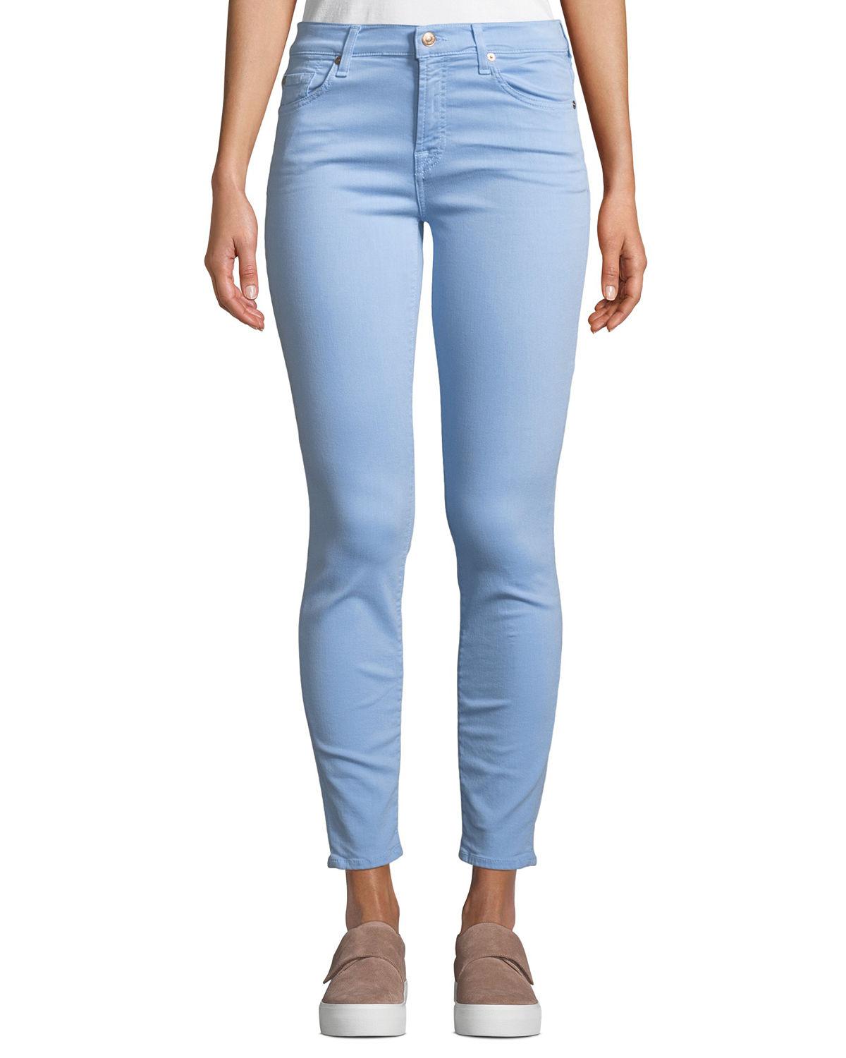 7 for all mankind ankle skinny