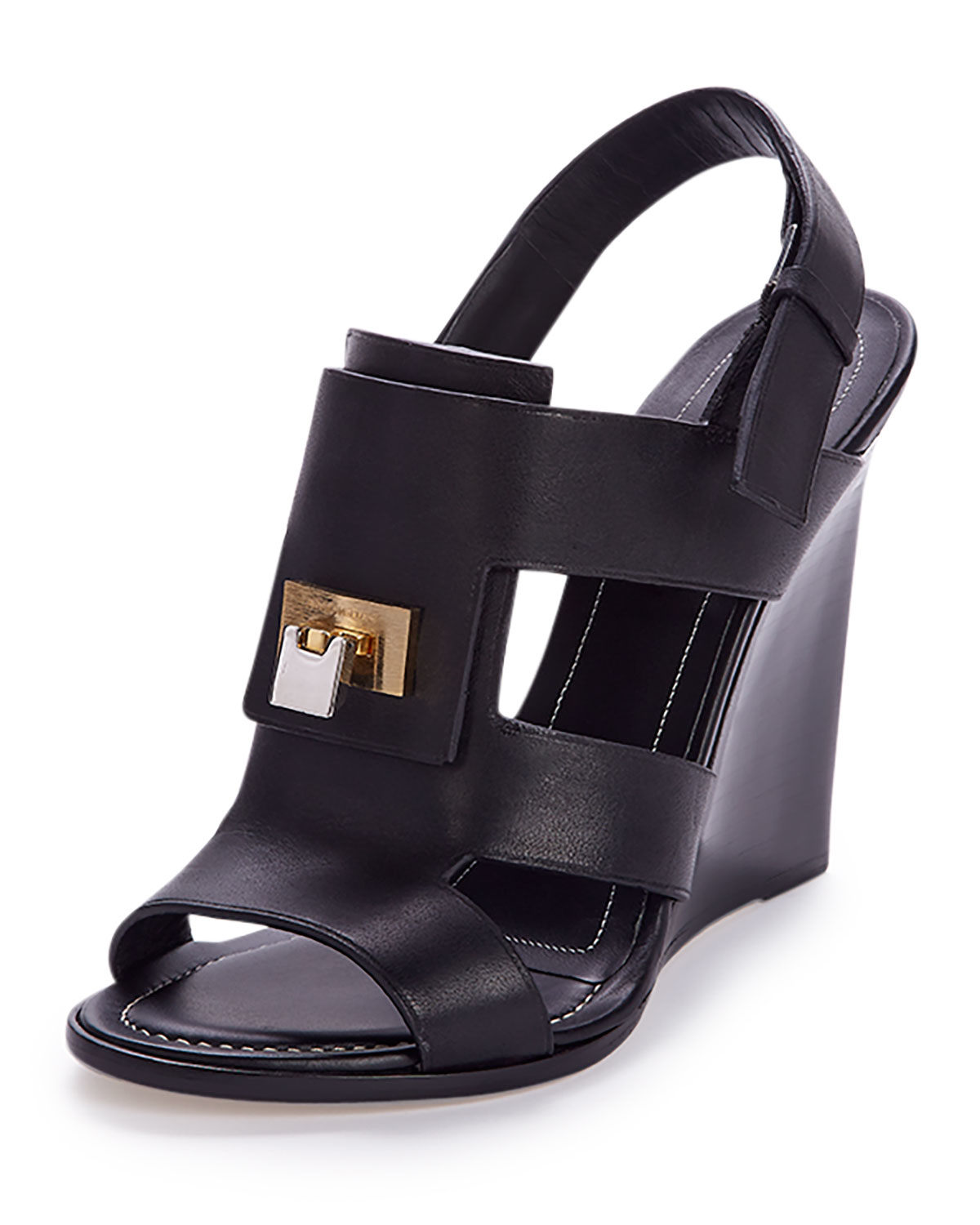 black balenciaga sandals