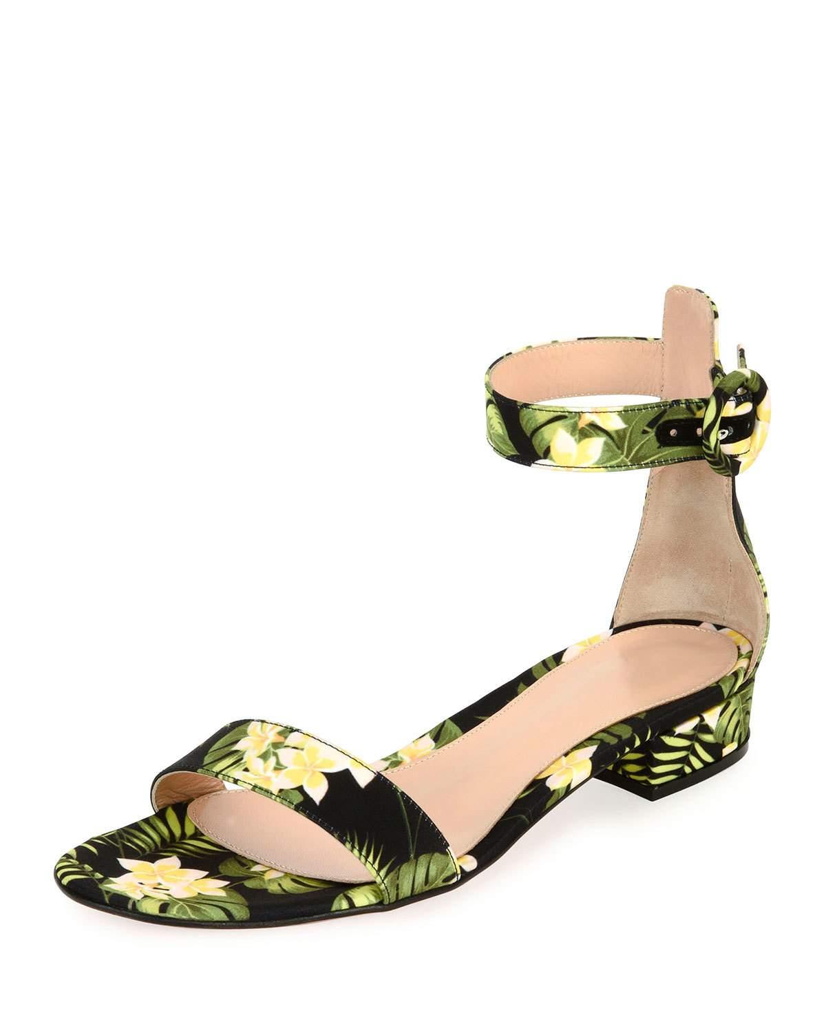wrap sandals flat