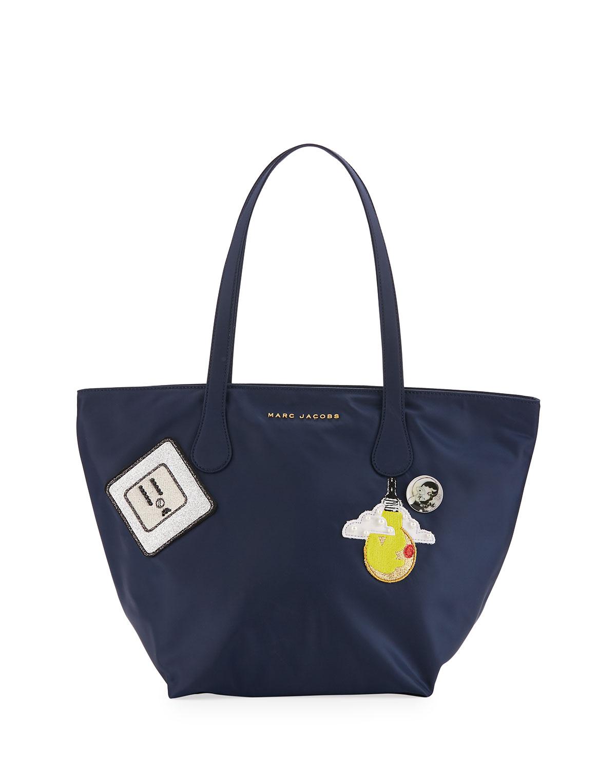 marc jacobs tote with patches