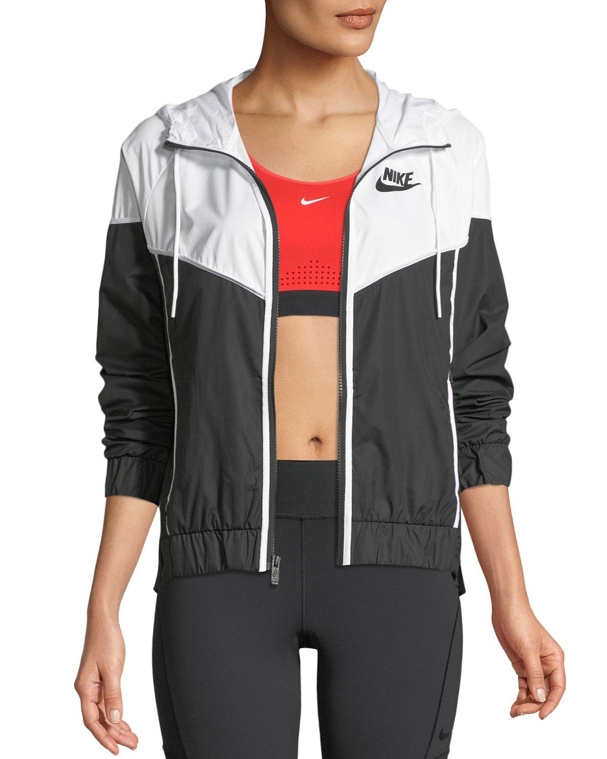 Download Nike Synthetic Windrunner Hooded Zip-front Track Jacket in ...