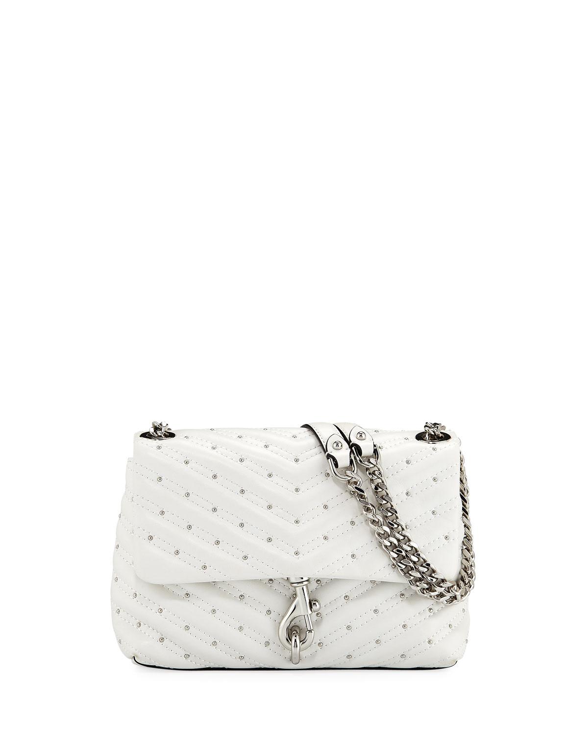 rebecca minkoff edie quilted leather shoulder bag