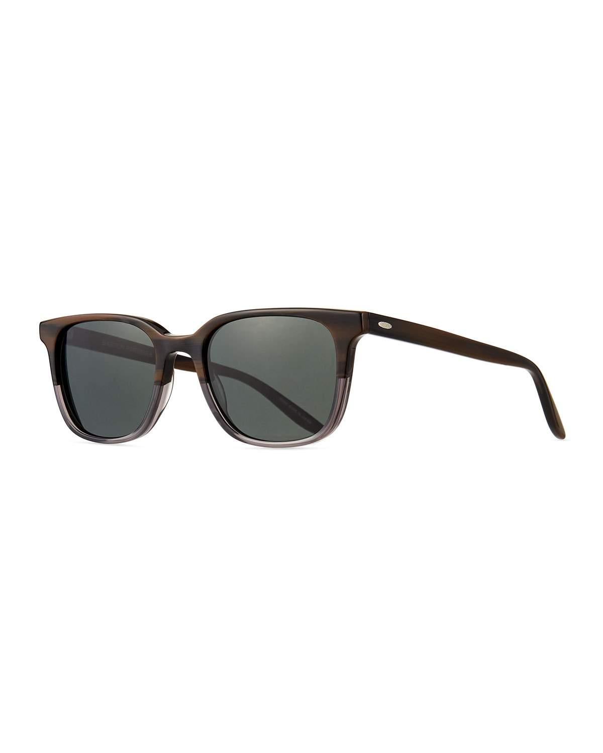 Barton Perreira Mens Joe Two-tone Acetate Sunglasses in Brown for Men 