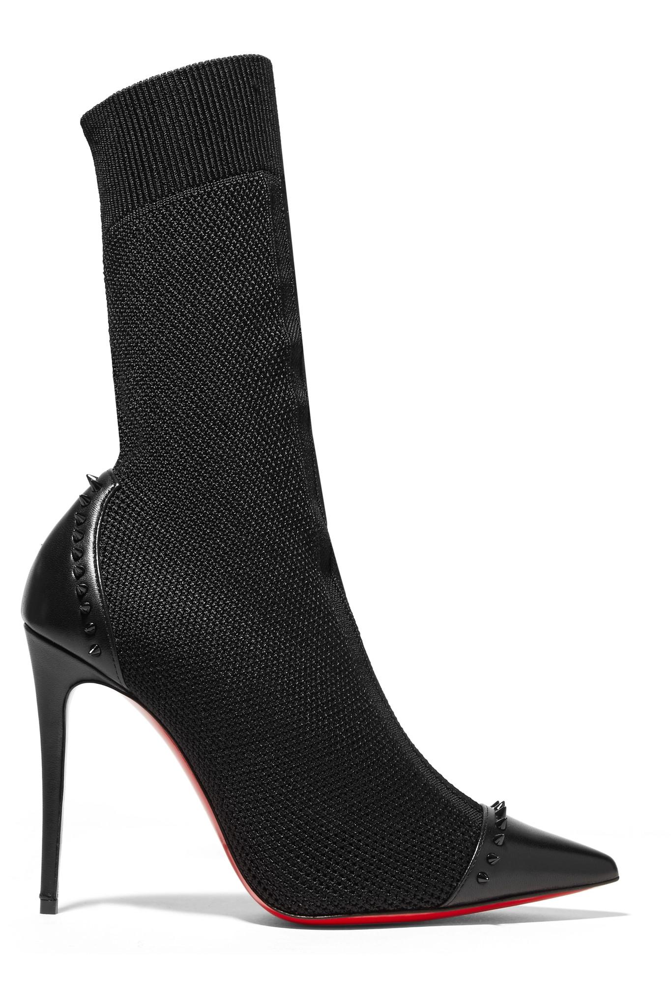 louboutin sock boot