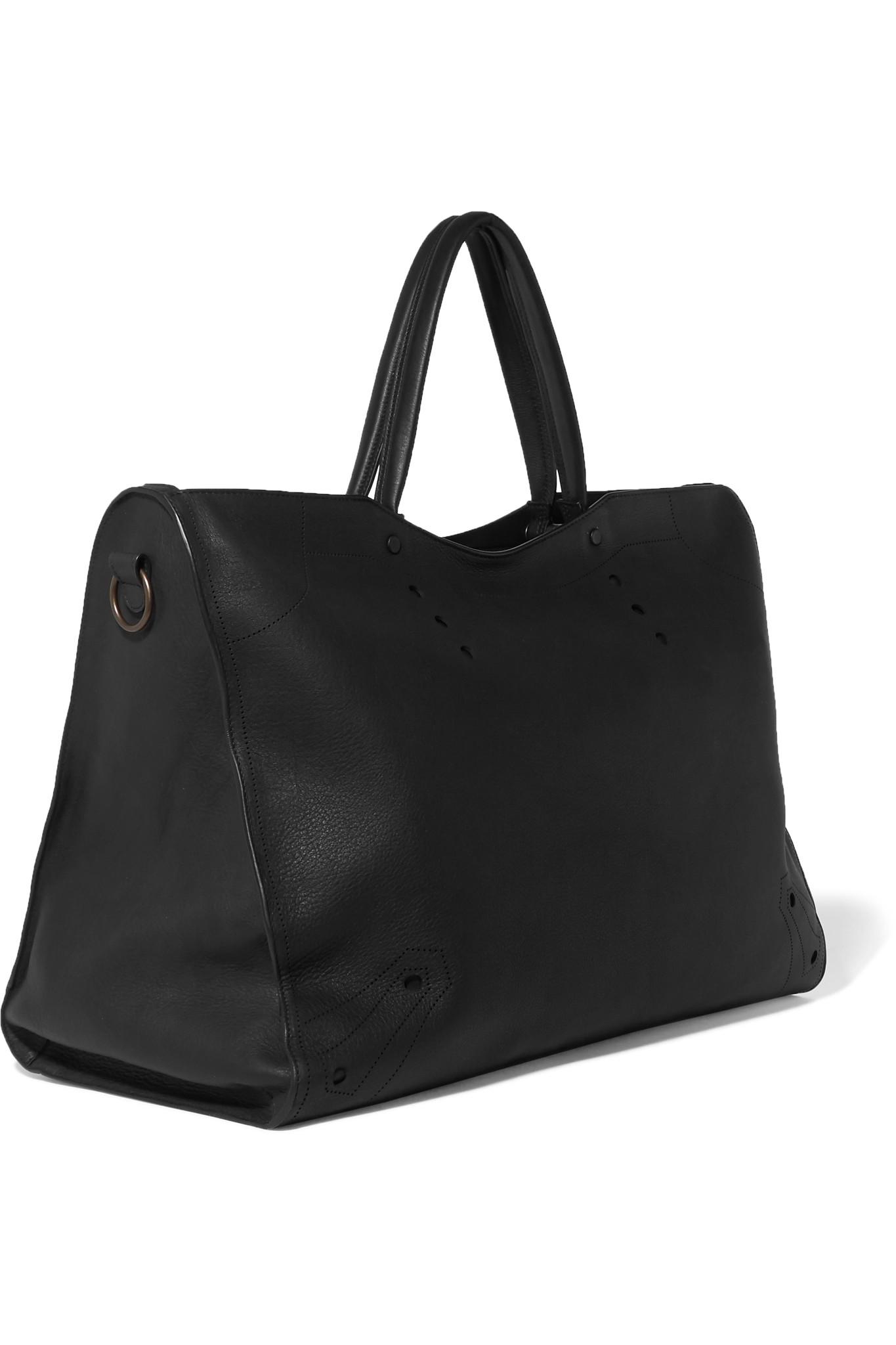 balenciaga perforated bag