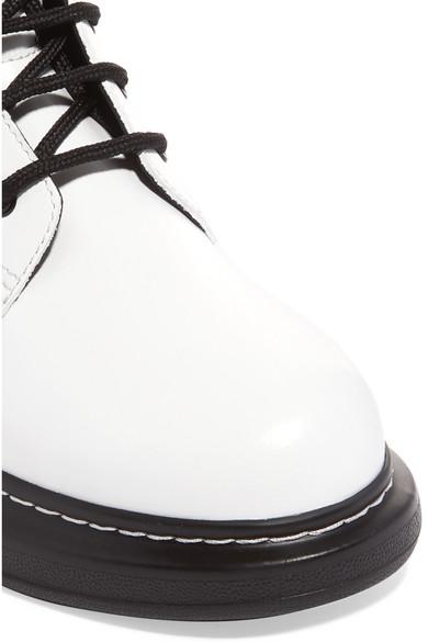 alexander mcqueen white boots