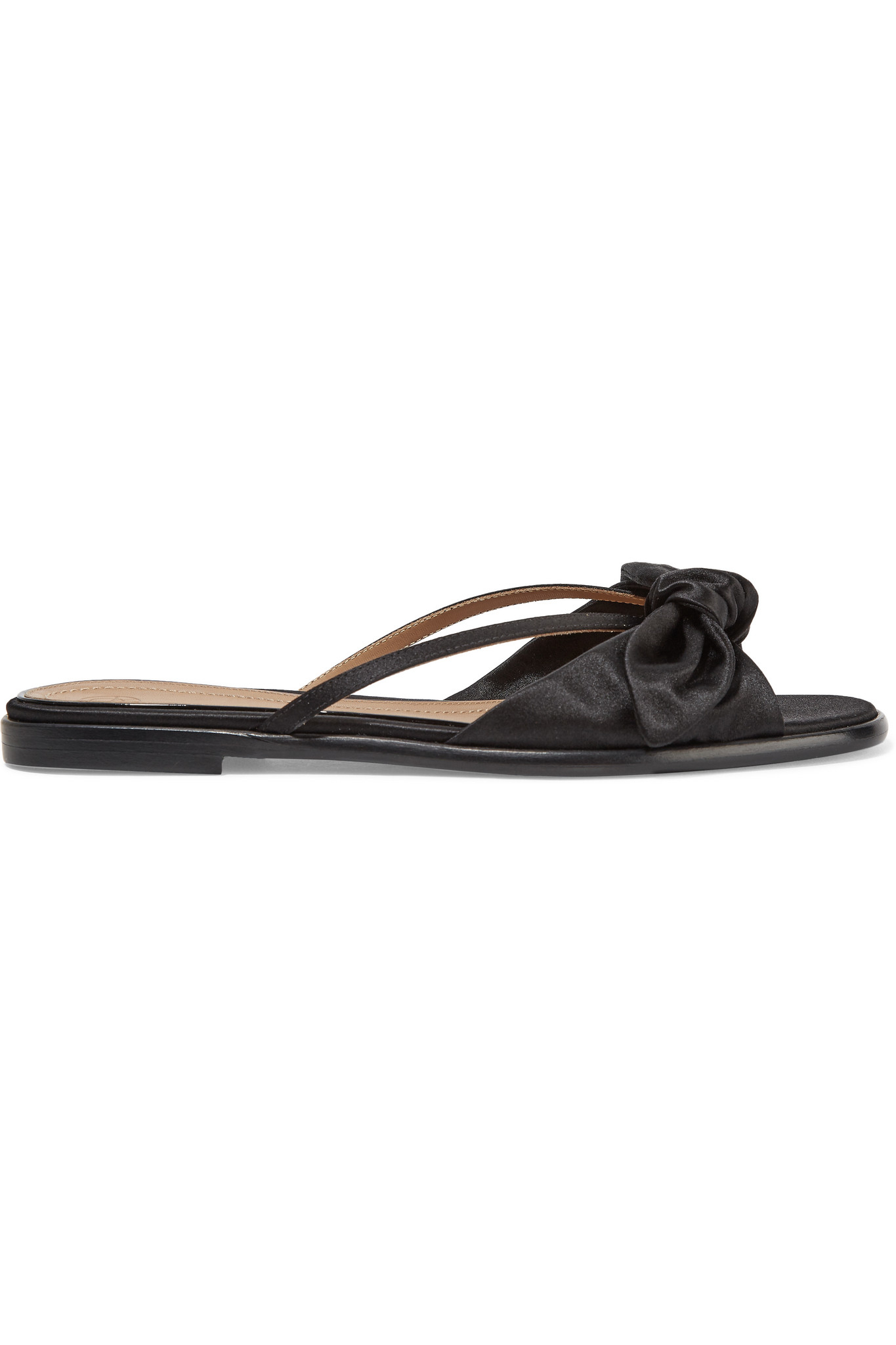 the row satin sandals